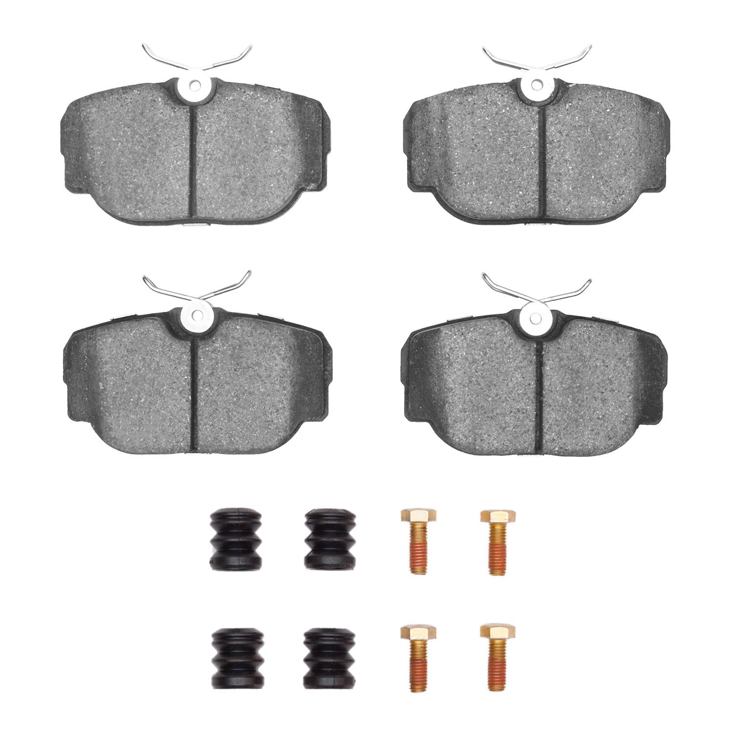 Performance Sport Brake Pads & Hardware Kit, 1983-1991 Fits Multiple Makes/Models, Position: Front