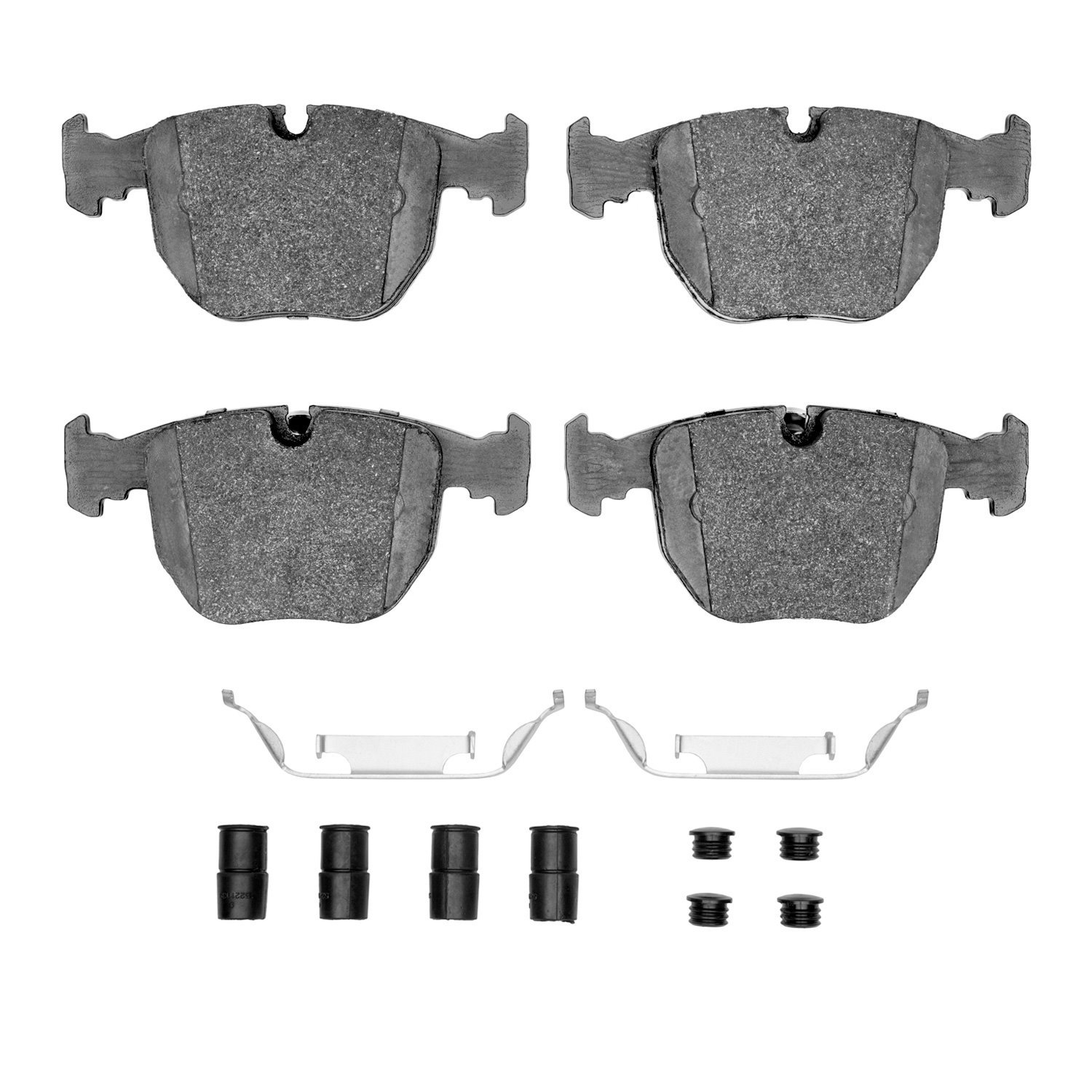 Performance Sport Brake Pads & Hardware Kit, 1995-2006 Fits Multiple Makes/Models, Position: Front