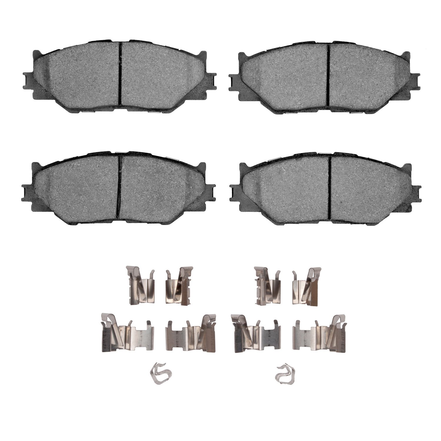 Performance Sport Brake Pads & Hardware Kit, 2006-2015 Lexus/Toyota/Scion, Position: Front