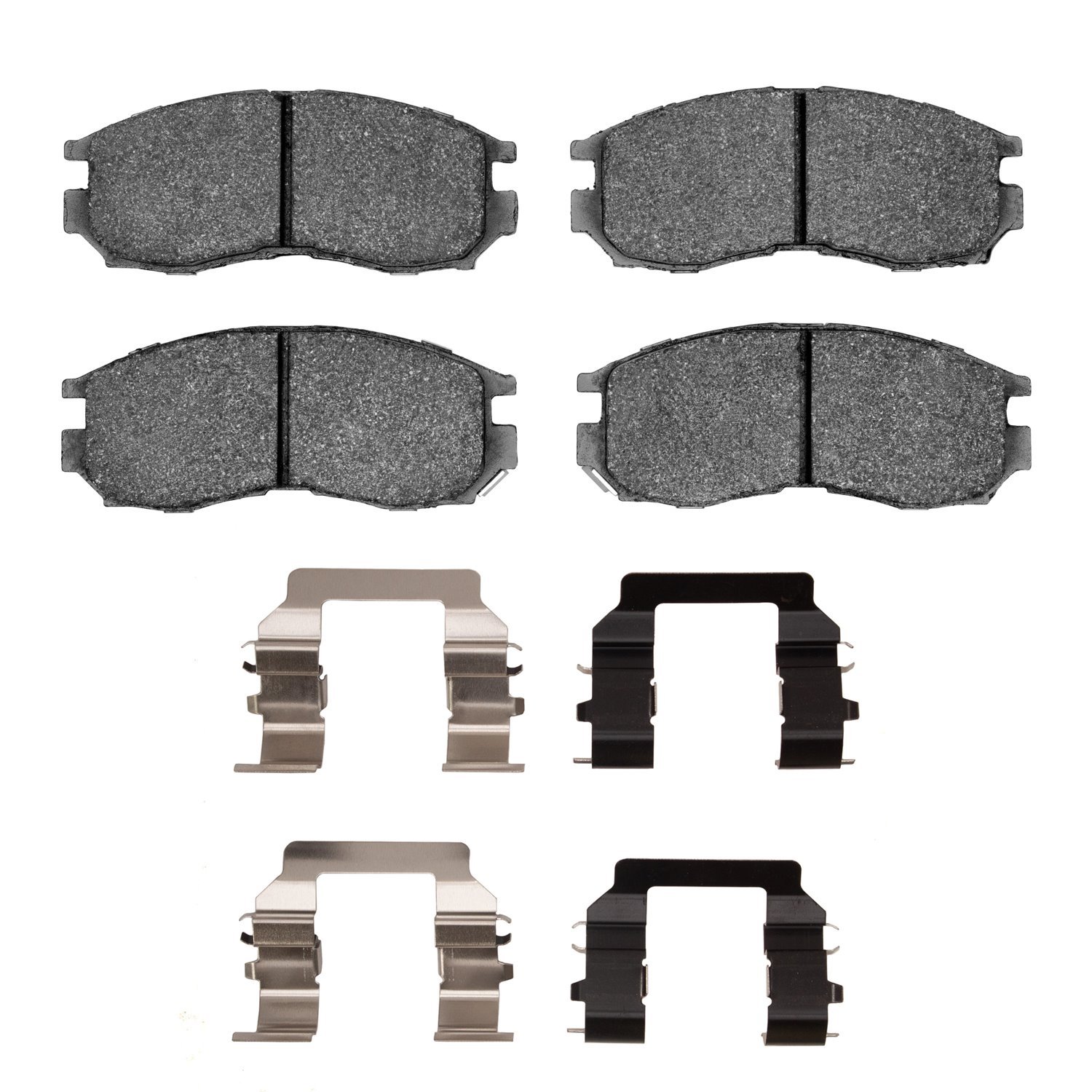 Ceramic Brake Pads & Hardware Kit, 1989-2005 Fits Multiple Makes/Models, Position: Front