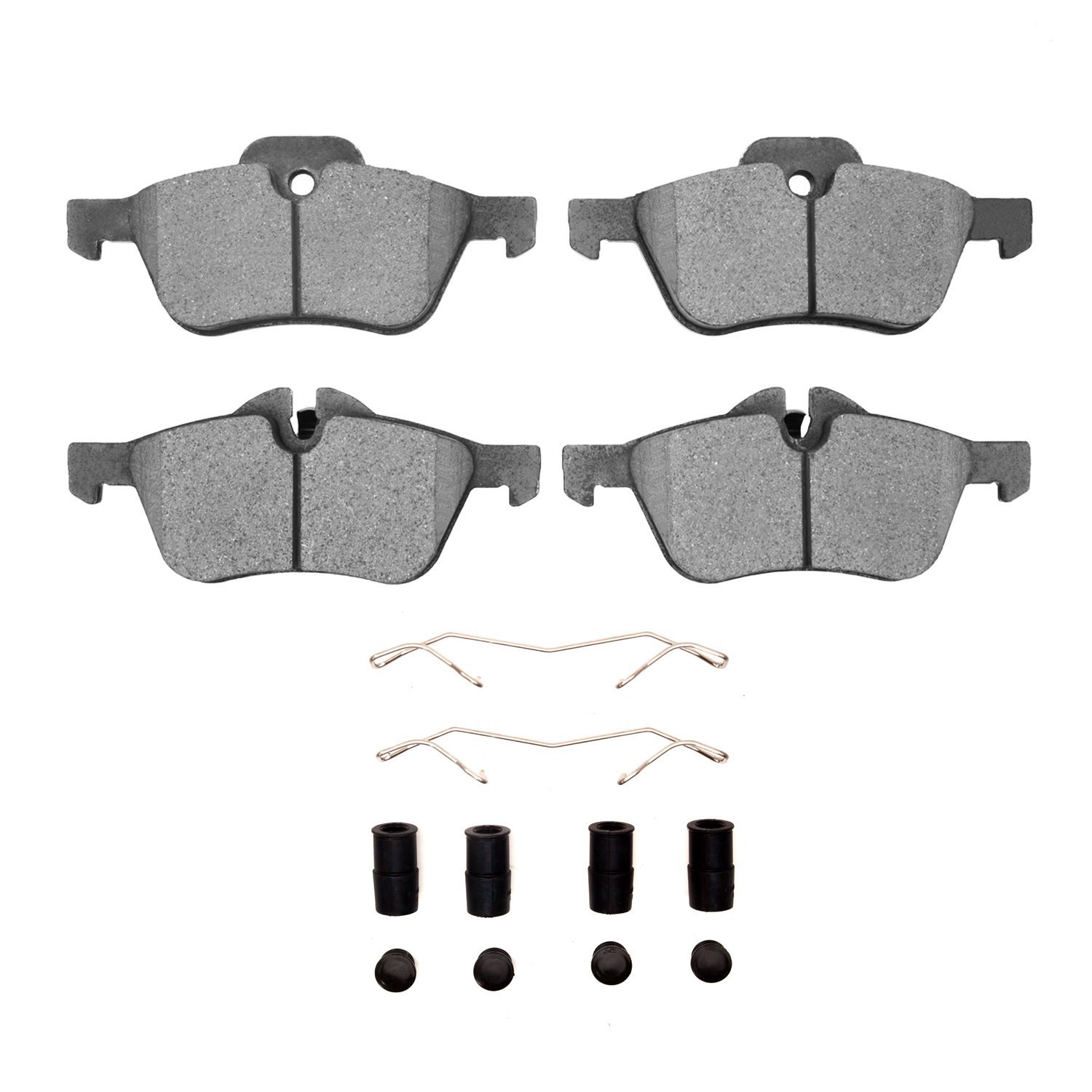 Ceramic Brake Pads & Hardware Kit, 2002-2008 Mini, Position: Front