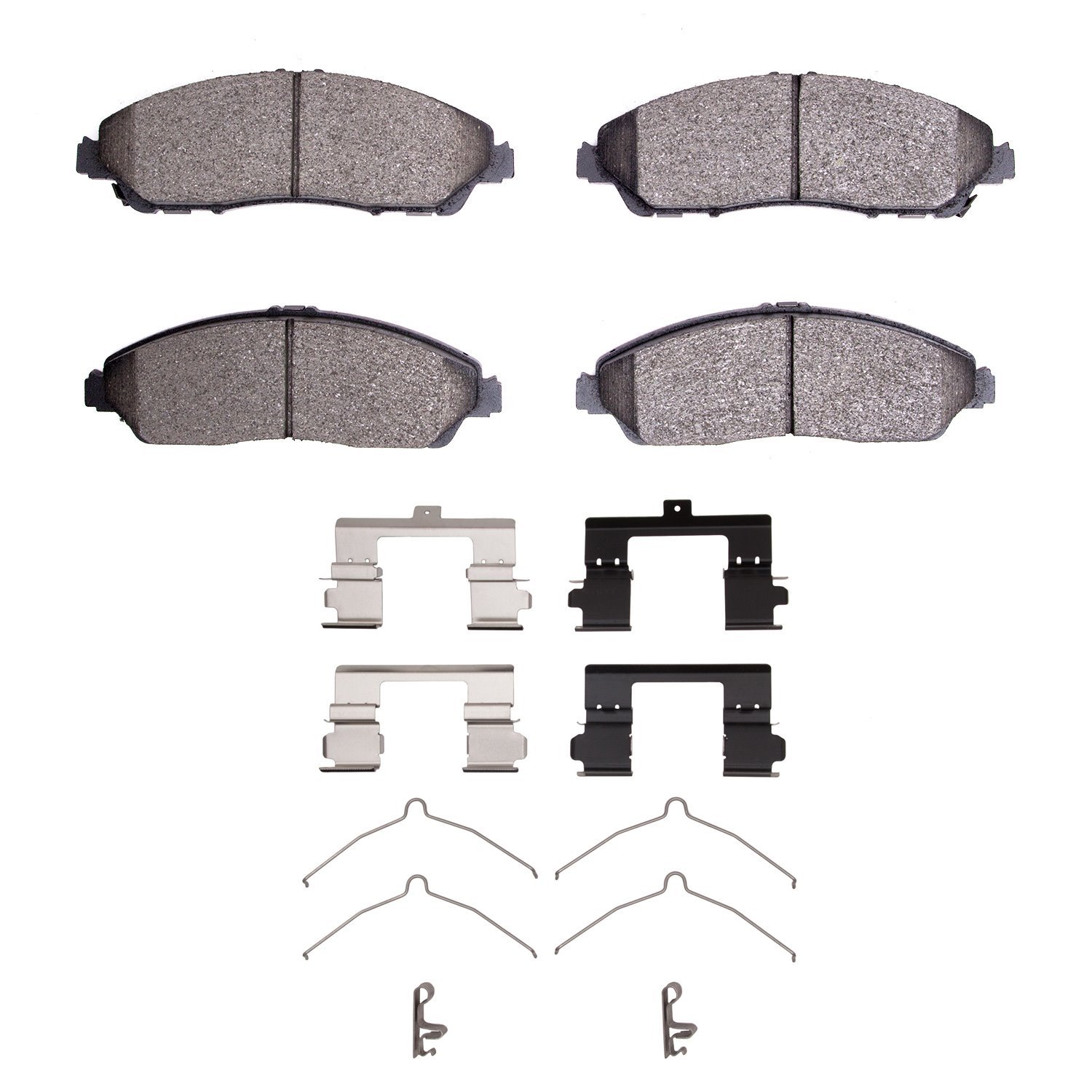 Ceramic Brake Pads & Hardware Kit, Fits Select Acura/Honda, Position: Front