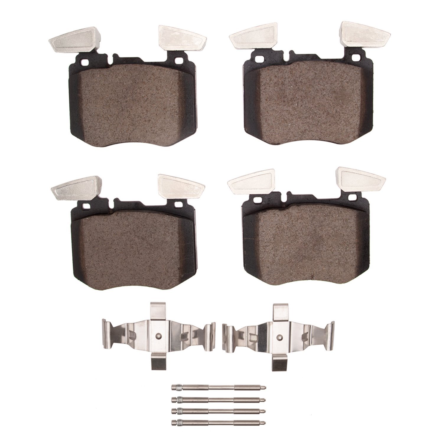 Ceramic Brake Pads & Hardware Kit, Fits Select Mercedes-Benz, Position: Front