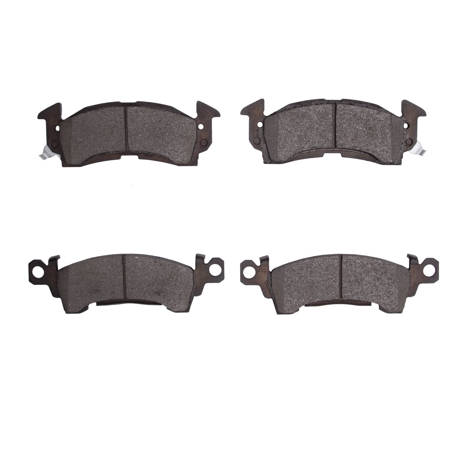 Semi-Metallic Brake Pads, 1967-2002 Fits Multiple Makes/Models, Position: Front