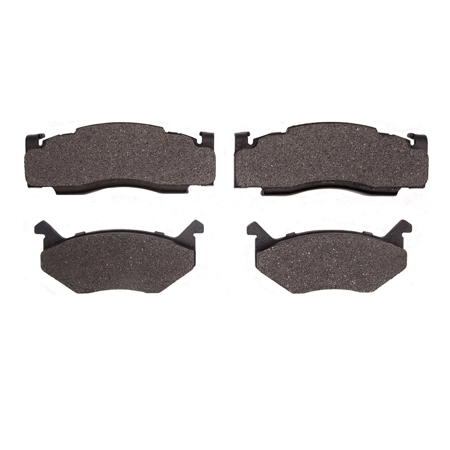 Semi-Metallic Brake Pads, 1973-1989 Mopar, Position: Front & Rear