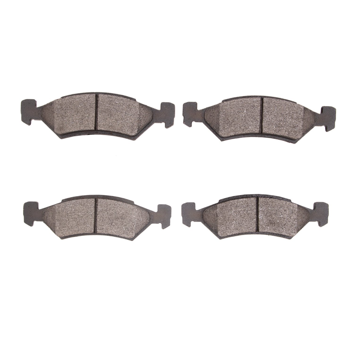 Semi-Metallic Brake Pads, 1981-1989 Mopar, Position: Front