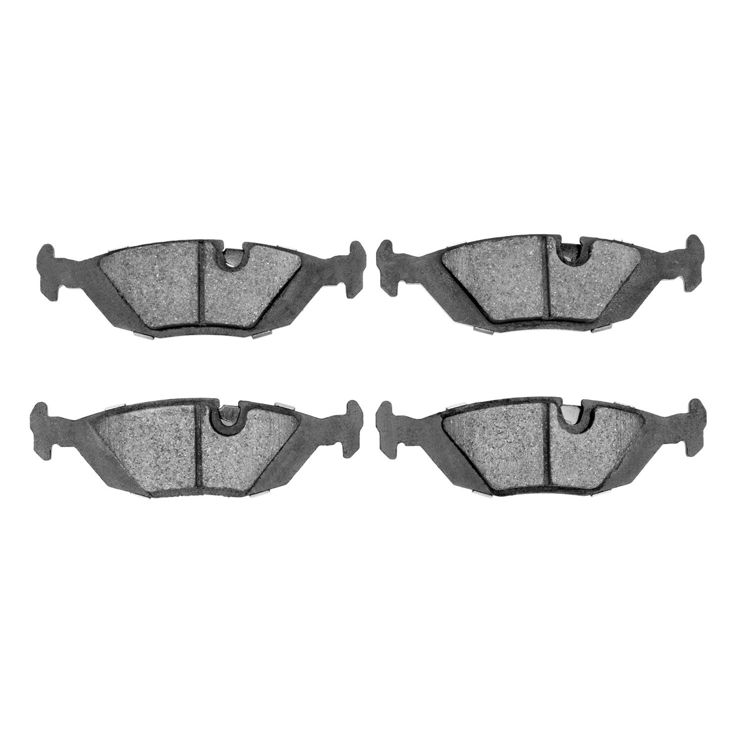 Semi-Metallic Brake Pads, 1981-1991 BMW, Position: Rear