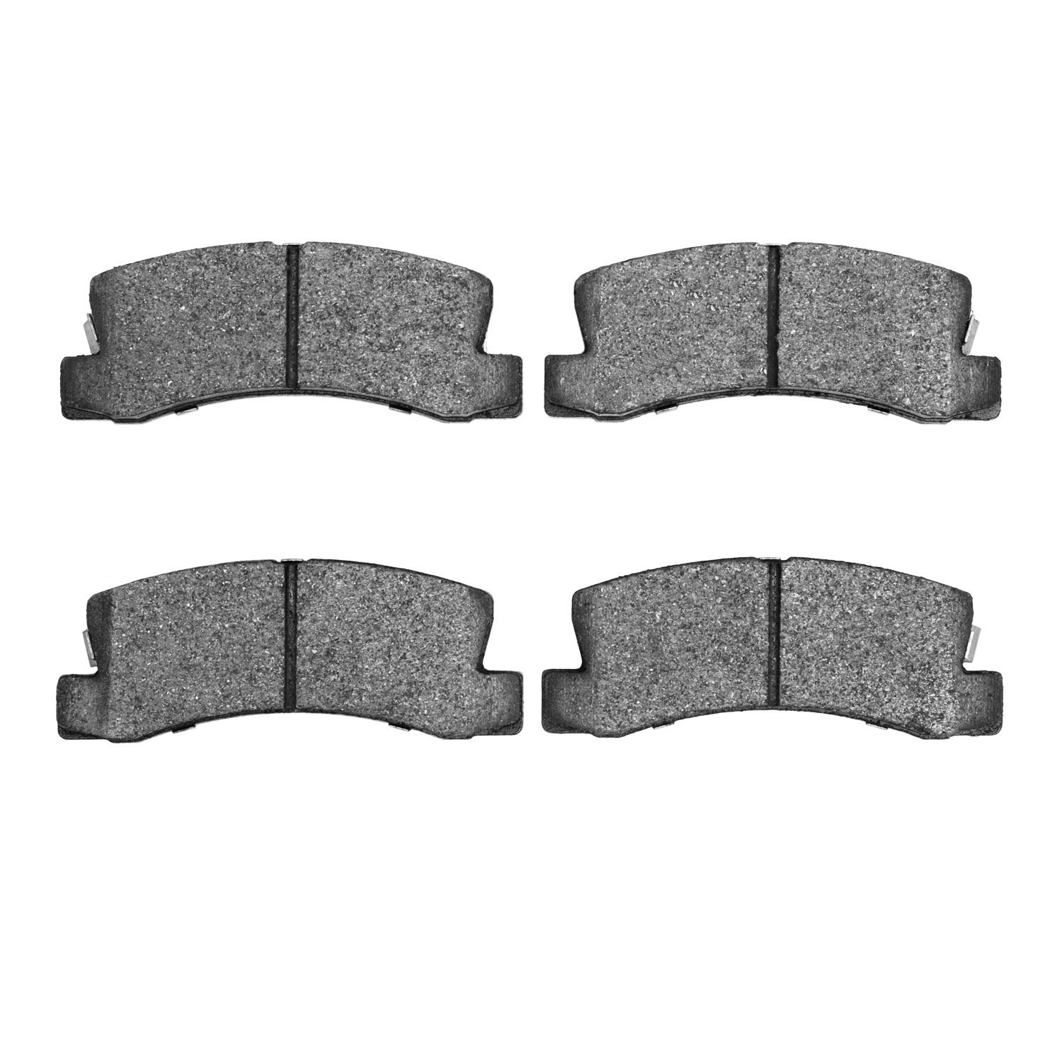 Semi-Metallic Brake Pads, 1987-1992 Fits Multiple Makes/Models, Position: Rear