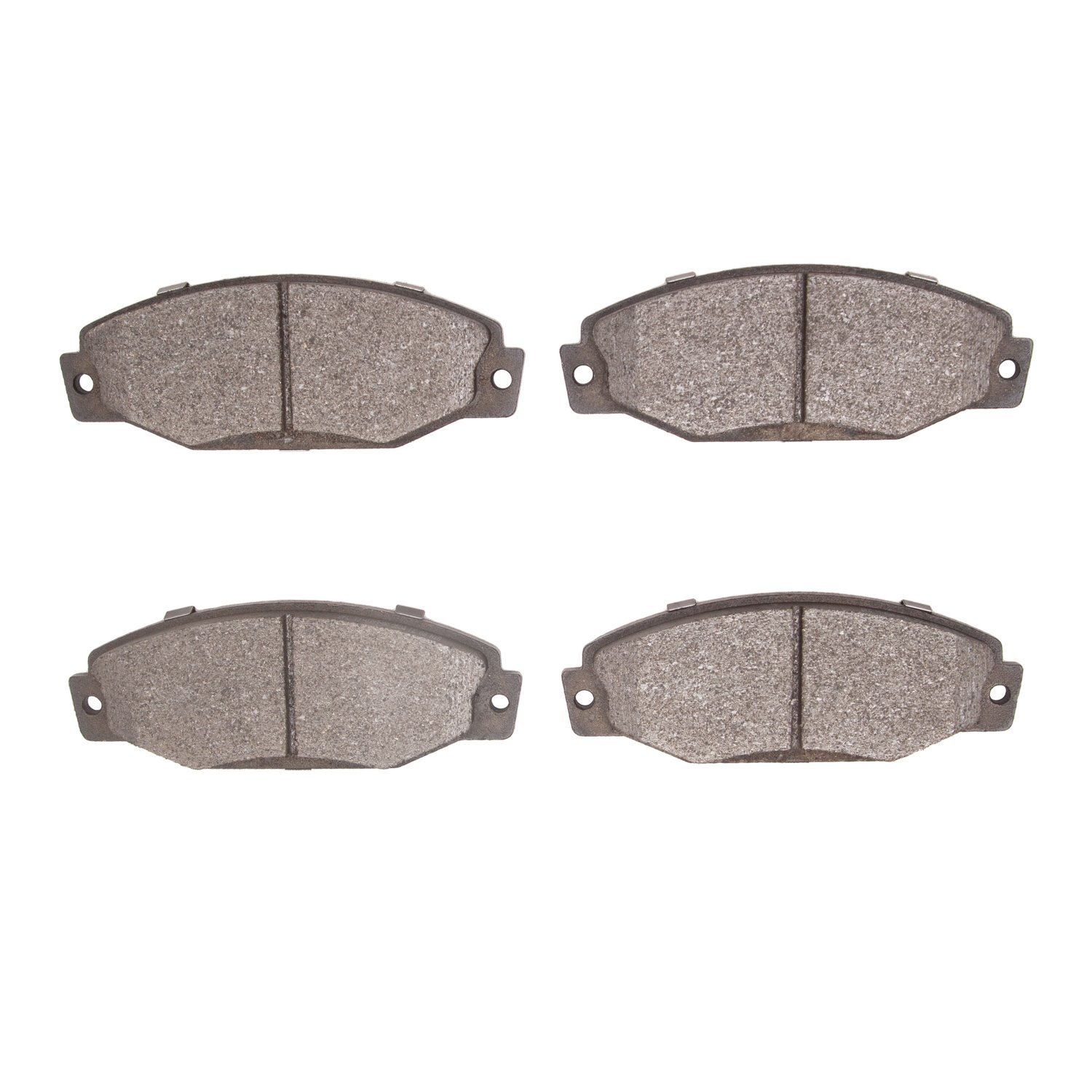 Semi-Metallic Brake Pads, 1988-1990 Mopar, Position: Front