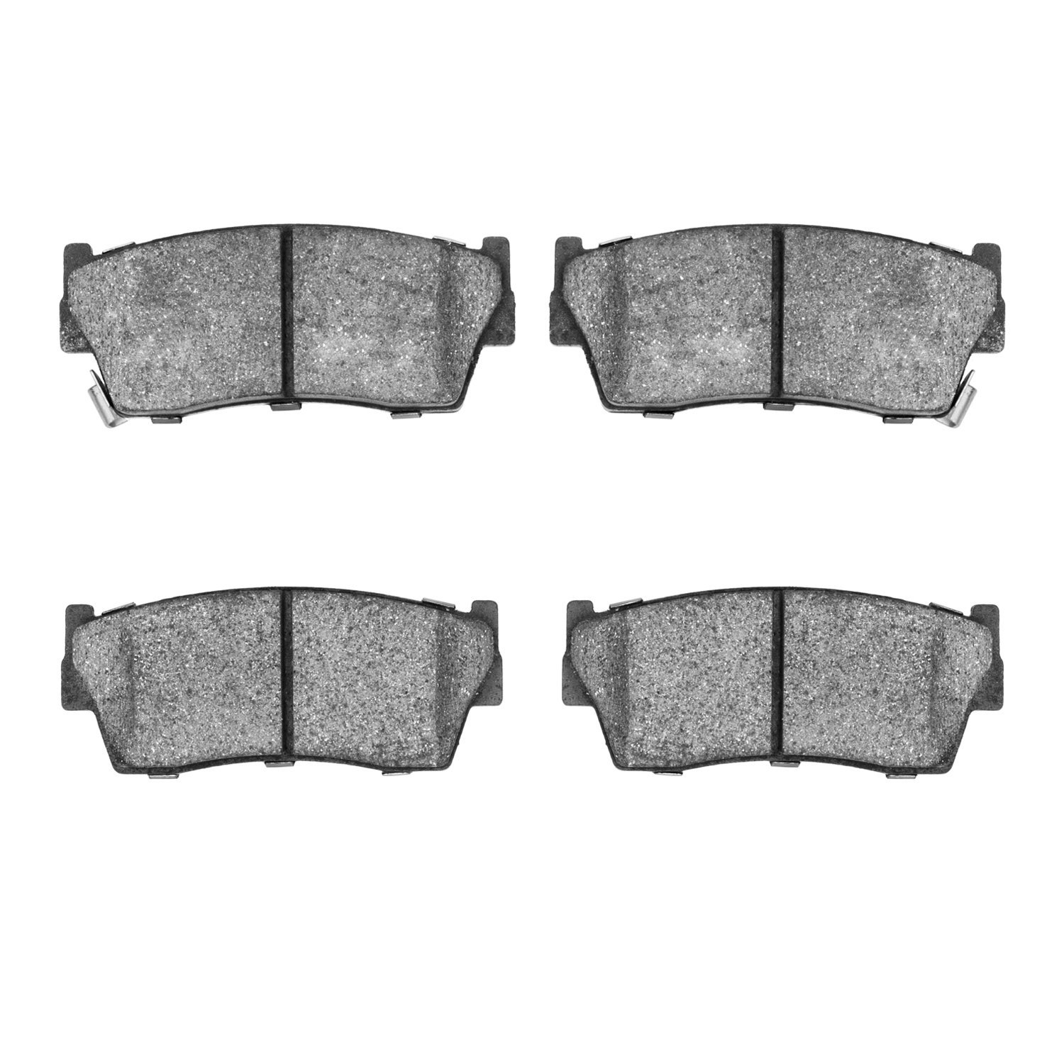 Semi-Metallic Brake Pads, 1989-1998 Fits Multiple Makes/Models, Position: Front