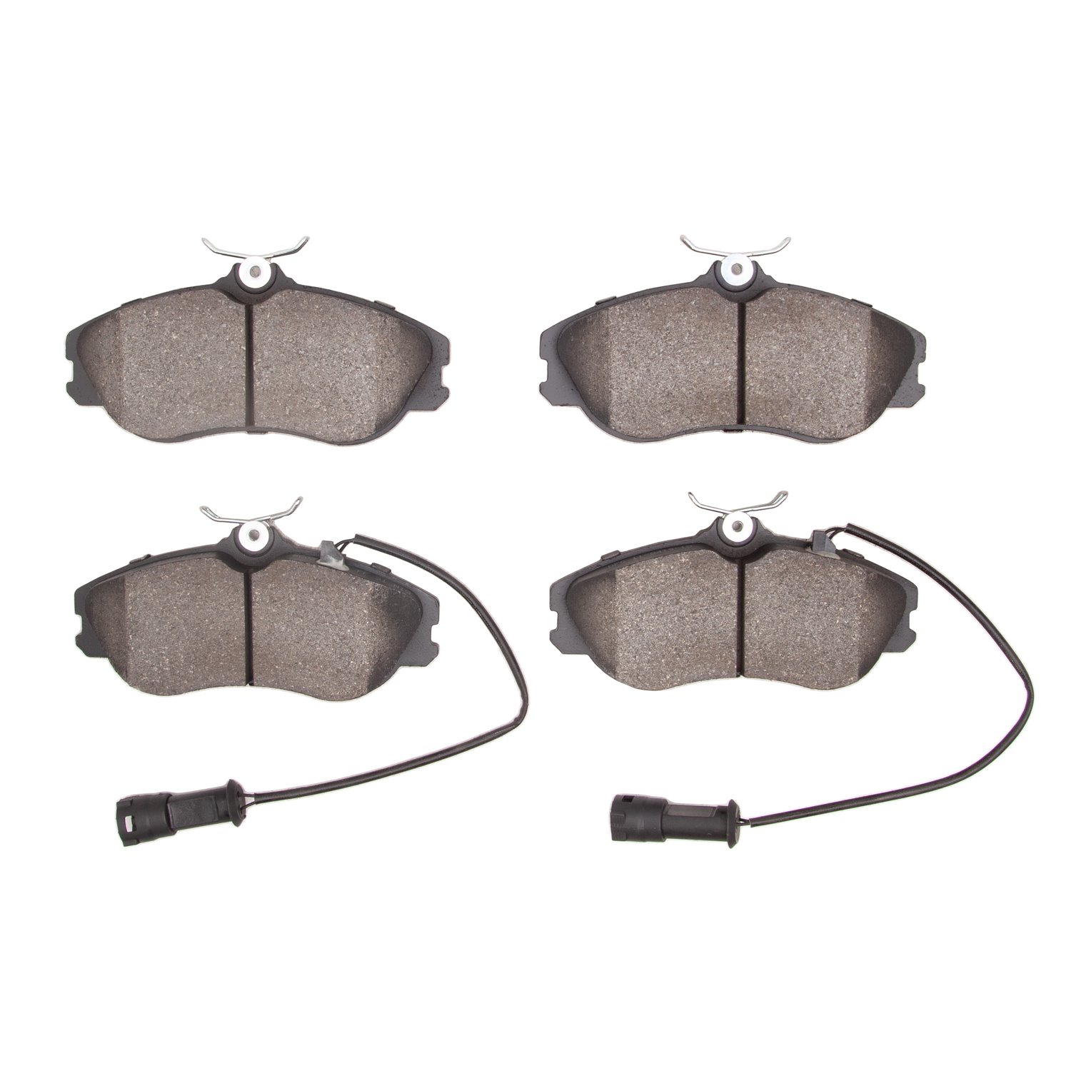 Semi-Metallic Brake Pads, 1990-1997 Audi/Porsche/Volkswagen, Position: Front