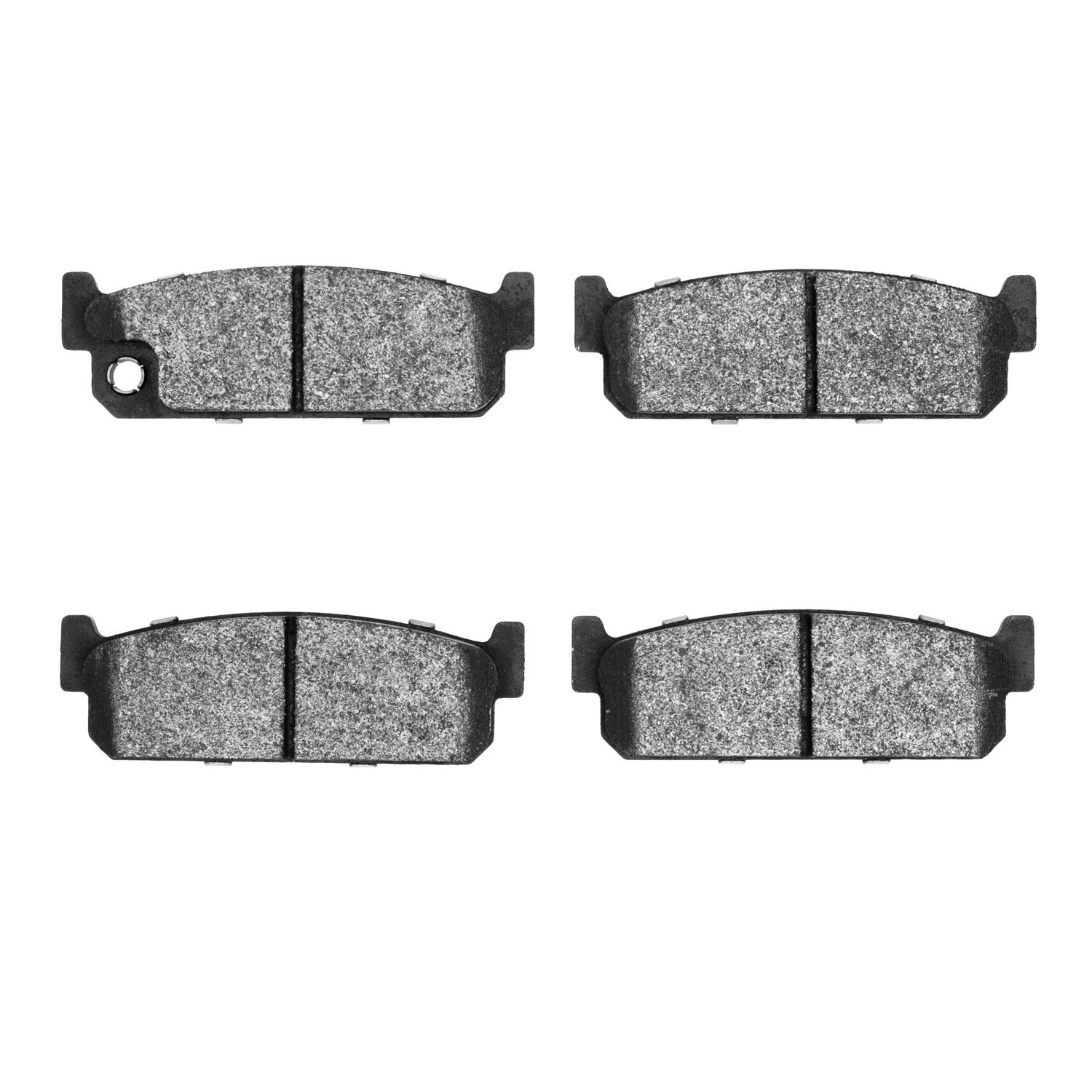 Semi-Metallic Brake Pads, 1990-1993 Infiniti/Nissan, Position: Rear