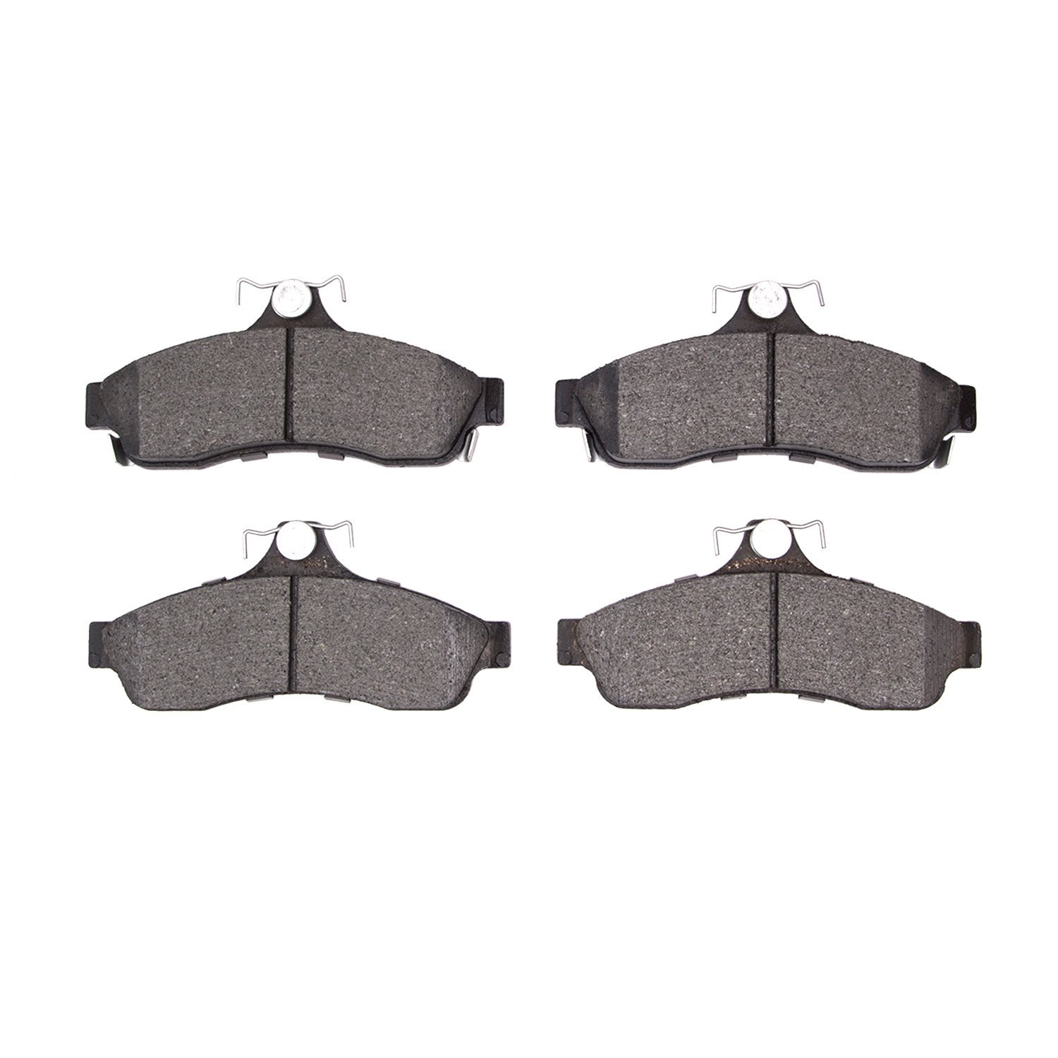 Semi-Metallic Brake Pads, 1994-1996 GM, Position: Rear