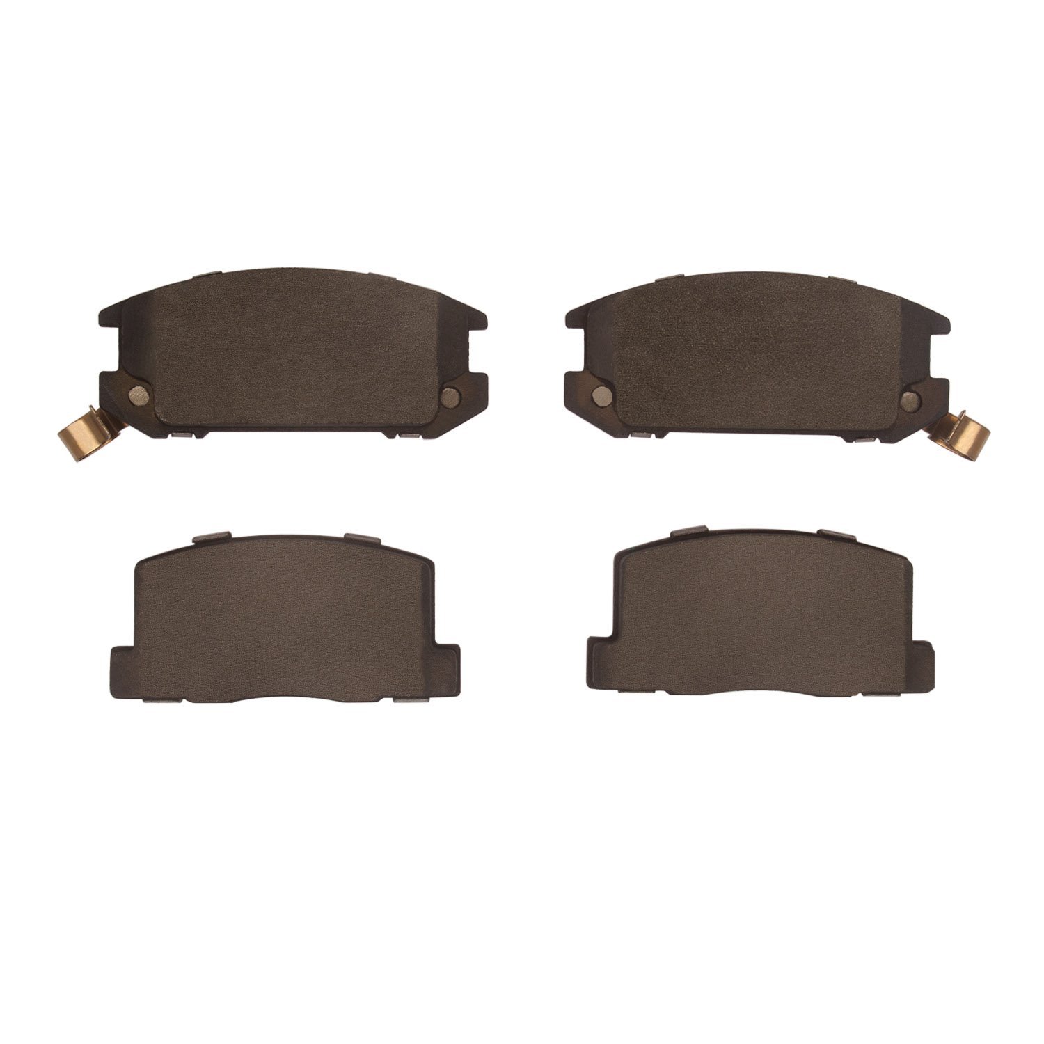 Semi-Metallic Brake Pads, 1991-2005 Lexus/Toyota/Scion, Position: Rear