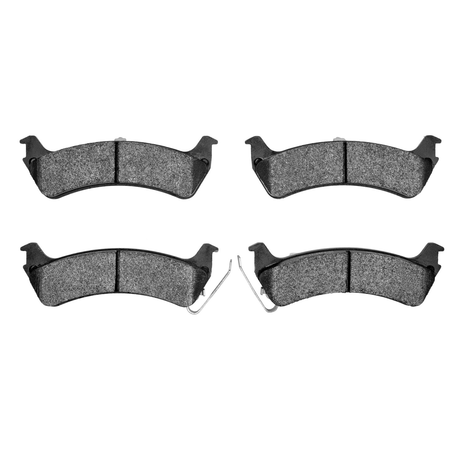 Semi-Metallic Brake Pads, 1995-2003 Ford/Lincoln/Mercury/Mazda, Position: Rear