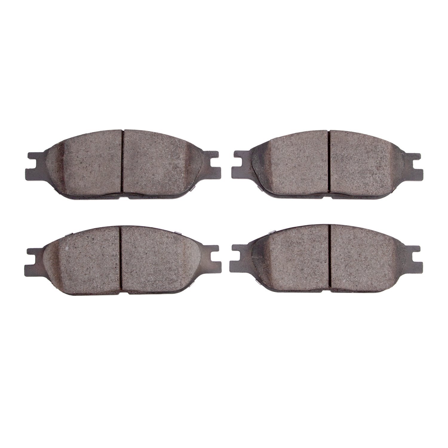 Semi-Metallic Brake Pads, 1999-2003 Ford/Lincoln/Mercury/Mazda, Position: Front