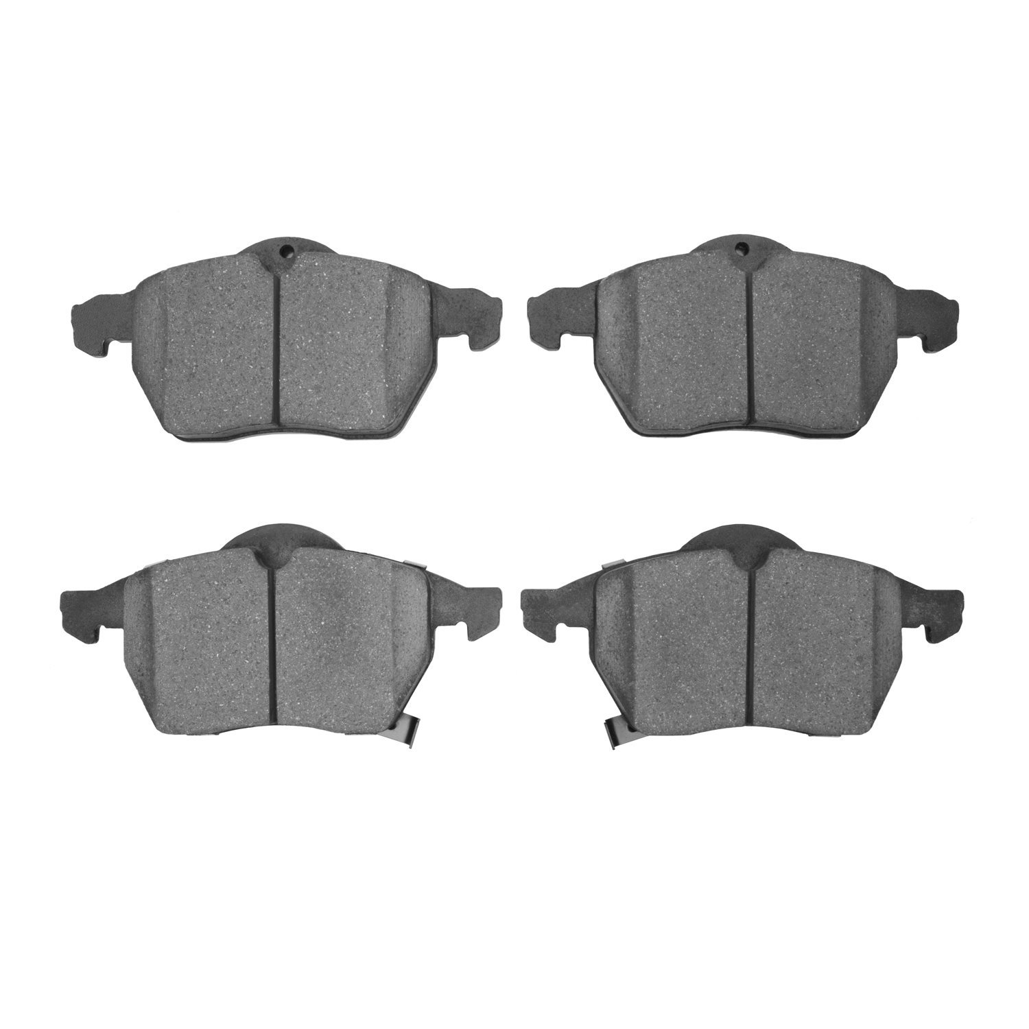 Semi-Metallic Brake Pads, 1997-2010 GM, Position: Front