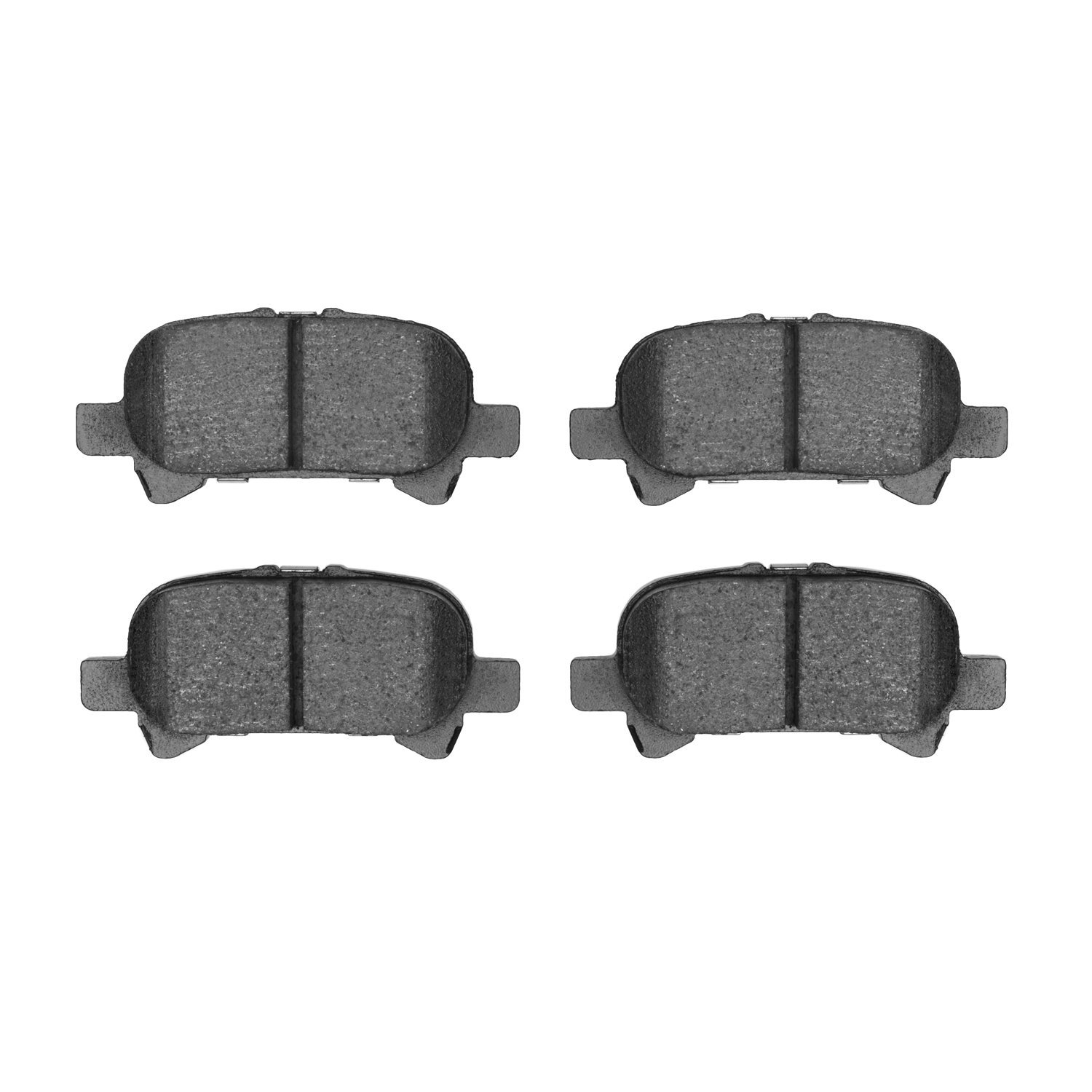 Semi-Metallic Brake Pads, 2000-2008 Lexus/Toyota/Scion, Position: Rear