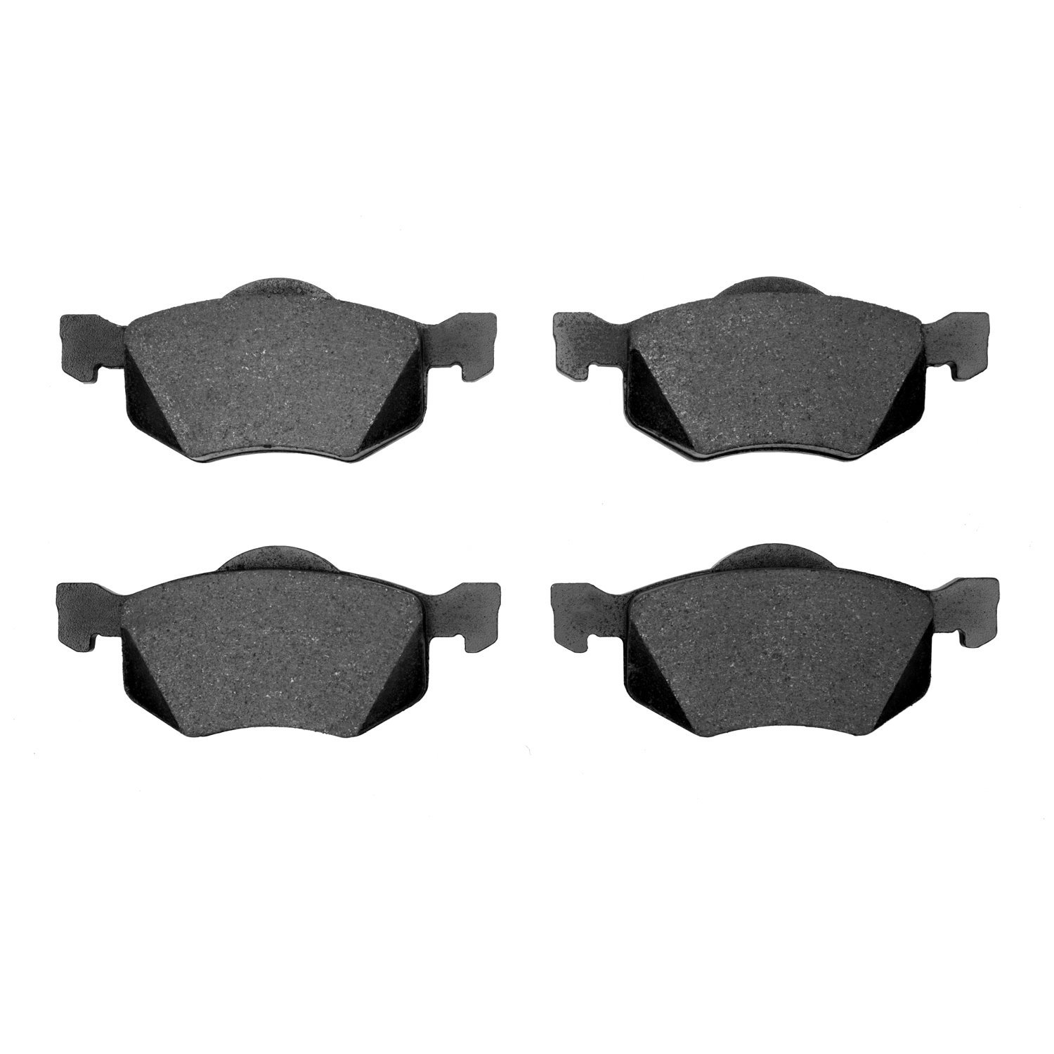 Semi-Metallic Brake Pads, 2001-2007 Ford/Lincoln/Mercury/Mazda, Position: Front