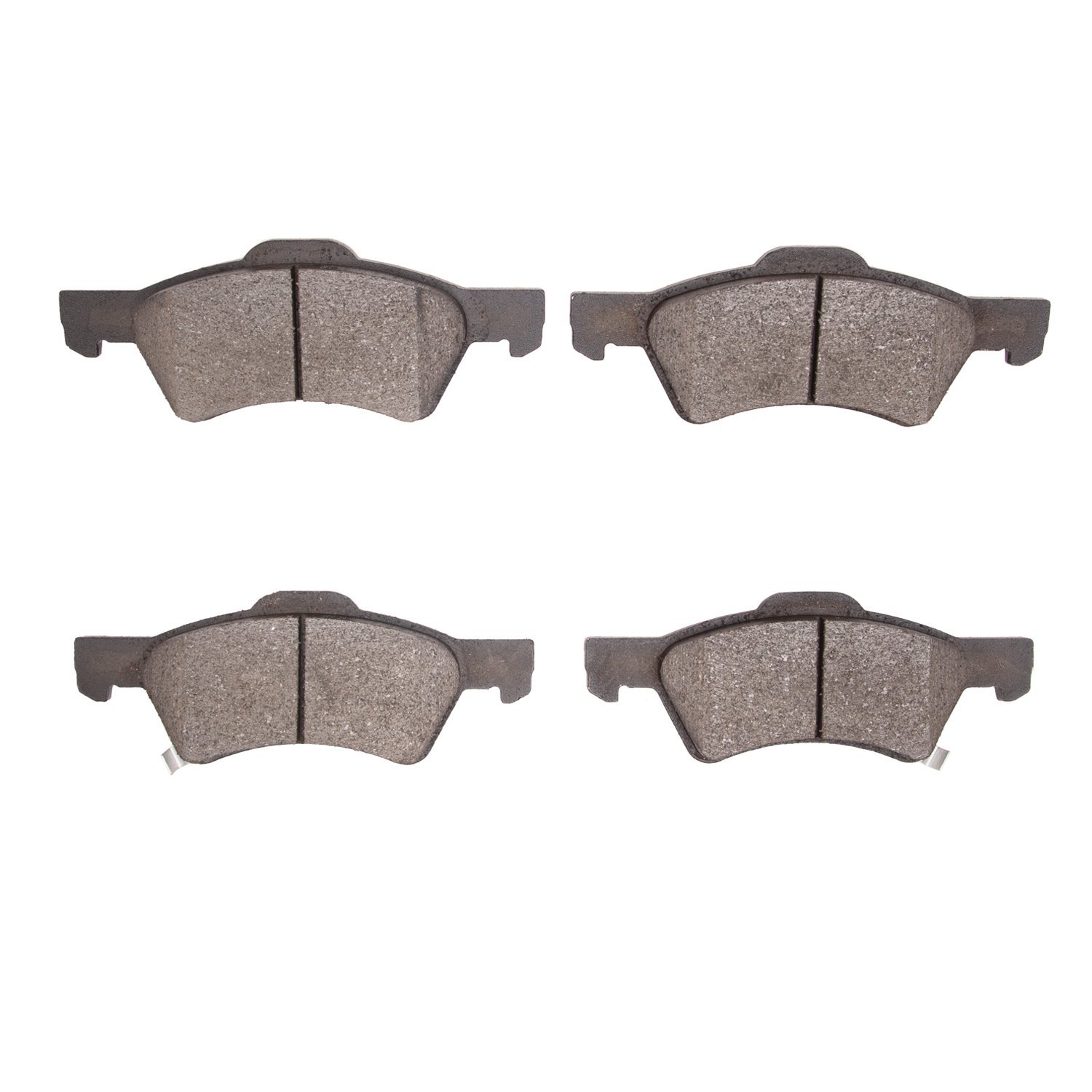 Semi-Metallic Brake Pads, 2001-2007 Mopar, Position: Front