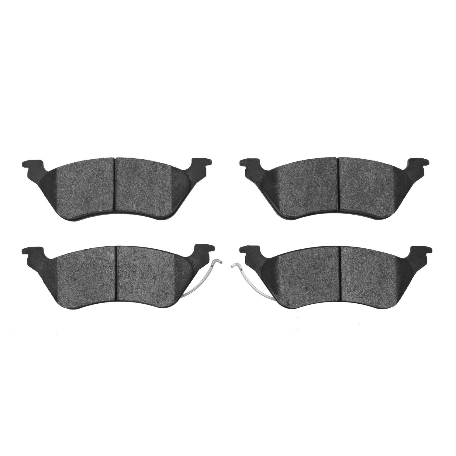 Semi-Metallic Brake Pads, 2001-2007 Mopar, Position: Rear