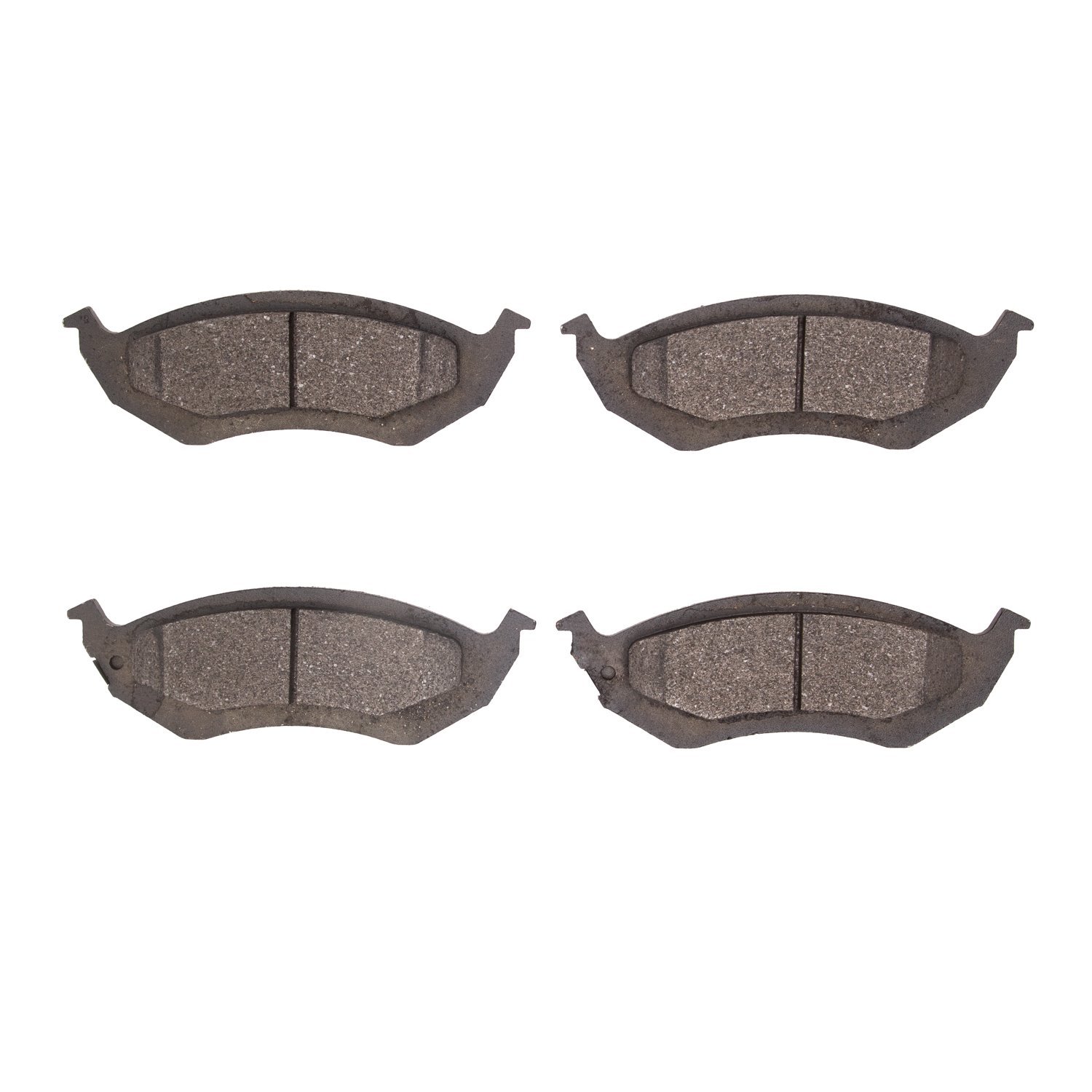 Semi-Metallic Brake Pads, 1997-2002 Mopar, Position: Rear