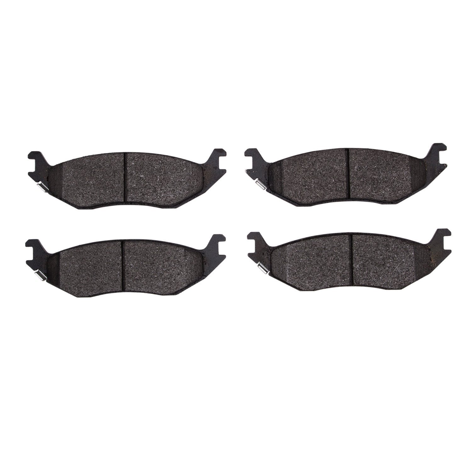 Semi-Metallic Brake Pads, Fits Select Mopar, Position: Rear