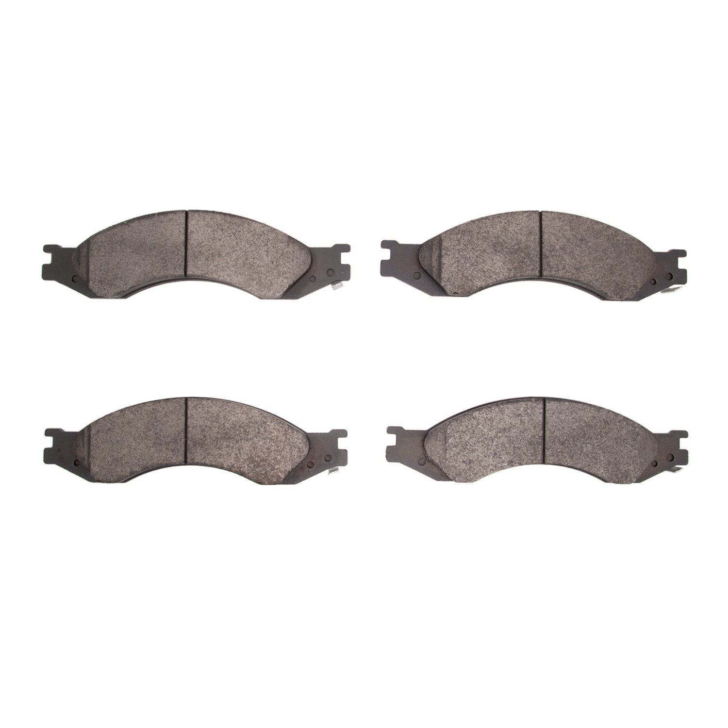 Semi-Metallic Brake Pads, 2003-2010 GM, Position: Front & Rear