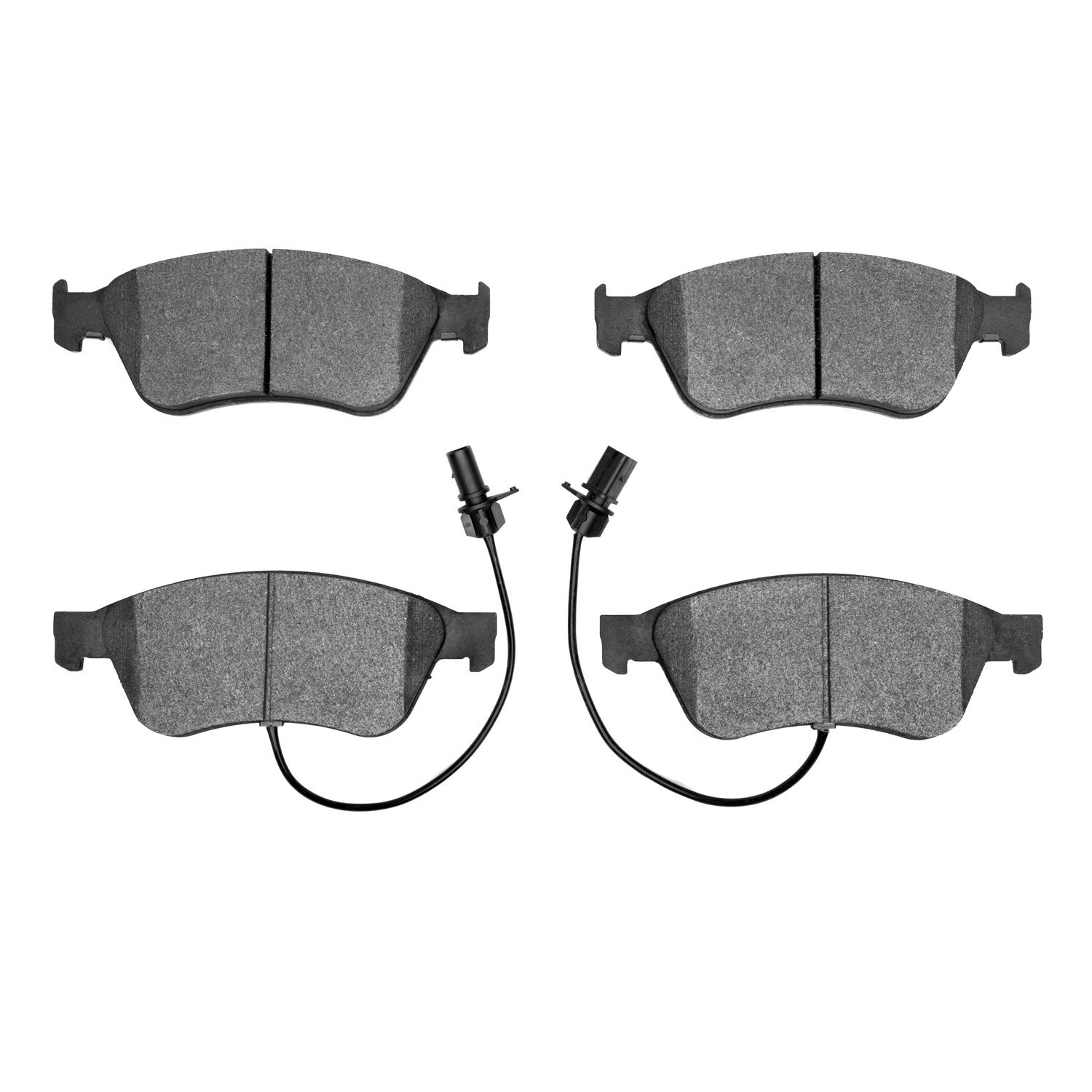 Semi-Metallic Brake Pads, 2004-2011 Audi/Porsche/Volkswagen, Position: Front