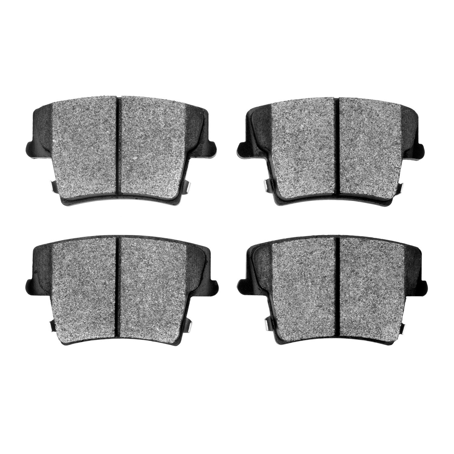 Semi-Metallic Brake Pads, Fits Select Mopar, Position: Rear