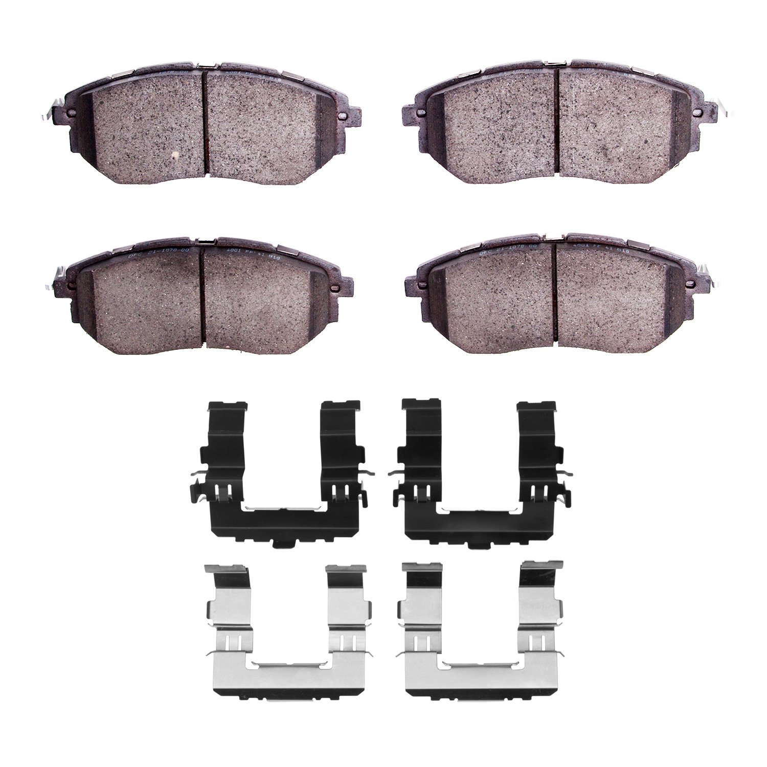 Semi-Metallic Brake Pads & Hardware Kit, 2015-2015 Subaru,