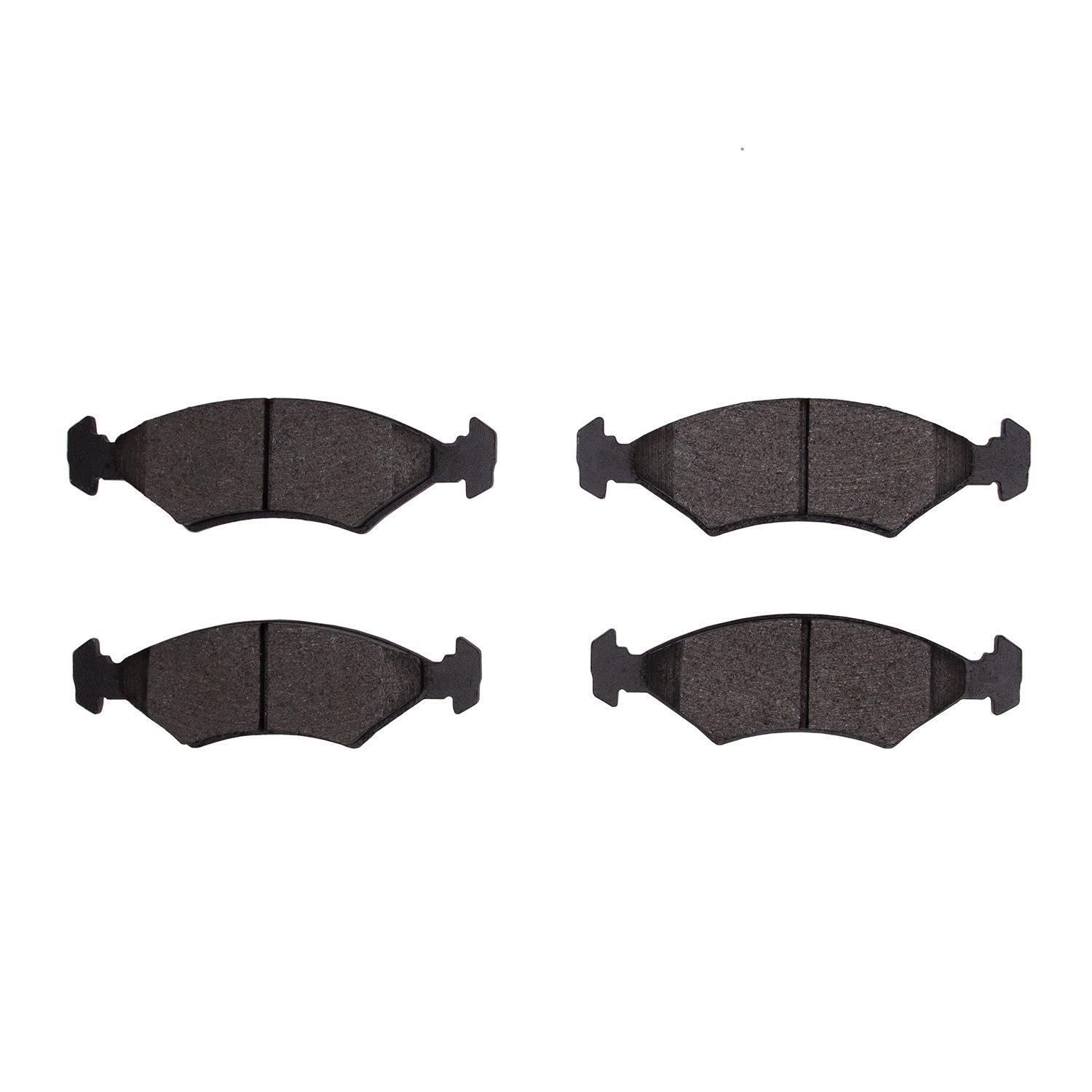Semi-Metallic Brake Pads, 1996-2012 Ford/Lincoln/Mercury/Mazda, Position: Front