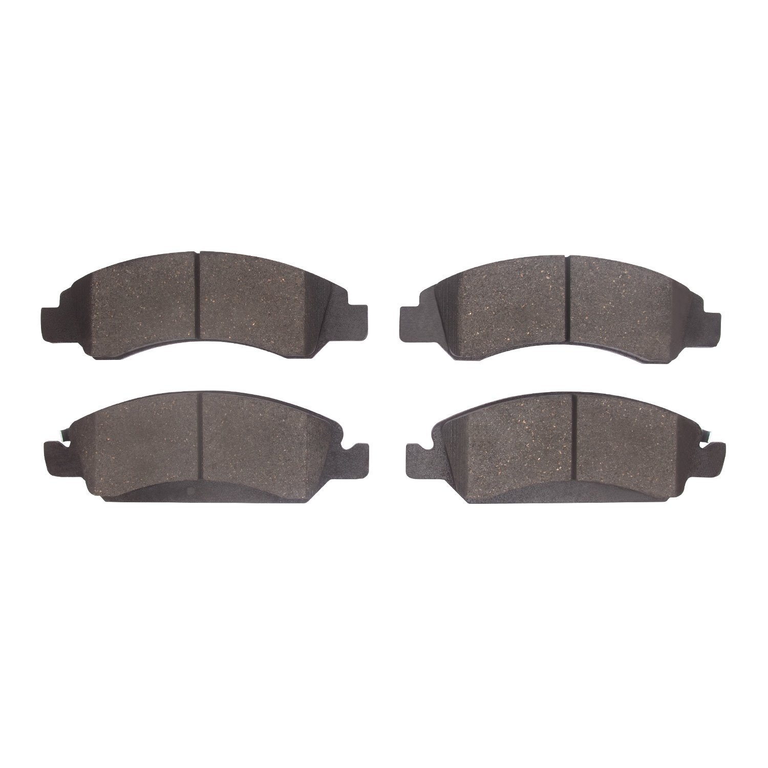 Semi-Metallic Brake Pads, 2005-2020 GM, Position: Front