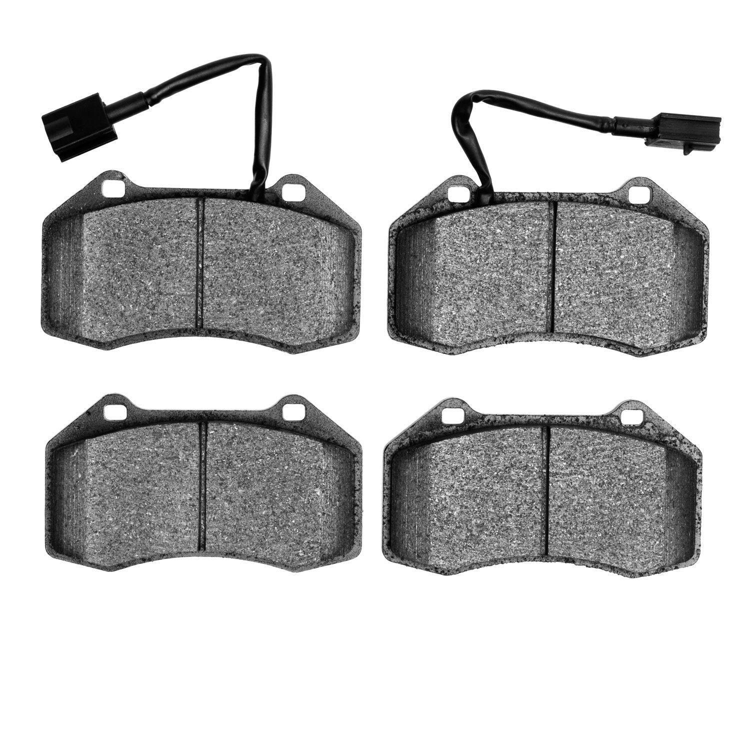 Semi-Metallic Brake Pads, 2007-2010 GM, Position: Front