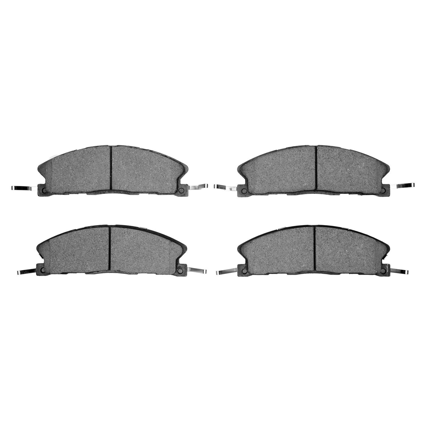 Semi-Metallic Brake Pads, 2013-2019 Ford/Lincoln/Mercury/Mazda, Position: Front
