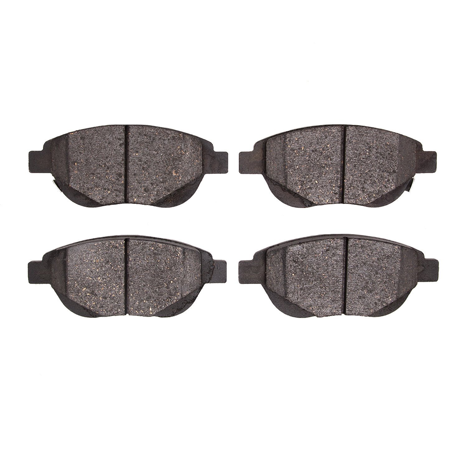 Semi-Metallic Brake Pads, 2012-2019 Mopar, Position: Front