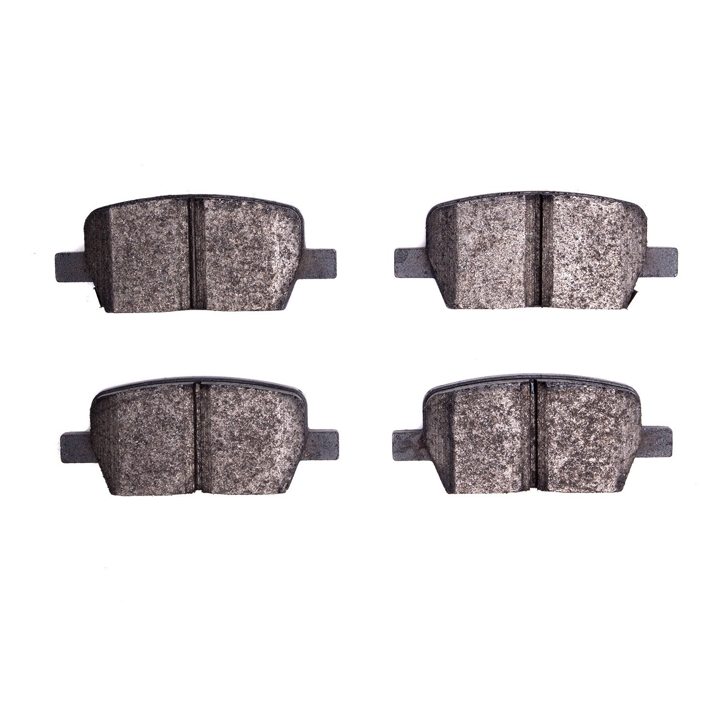 Semi-Metallic Brake Pads, Fits Select GM, Position: Rear