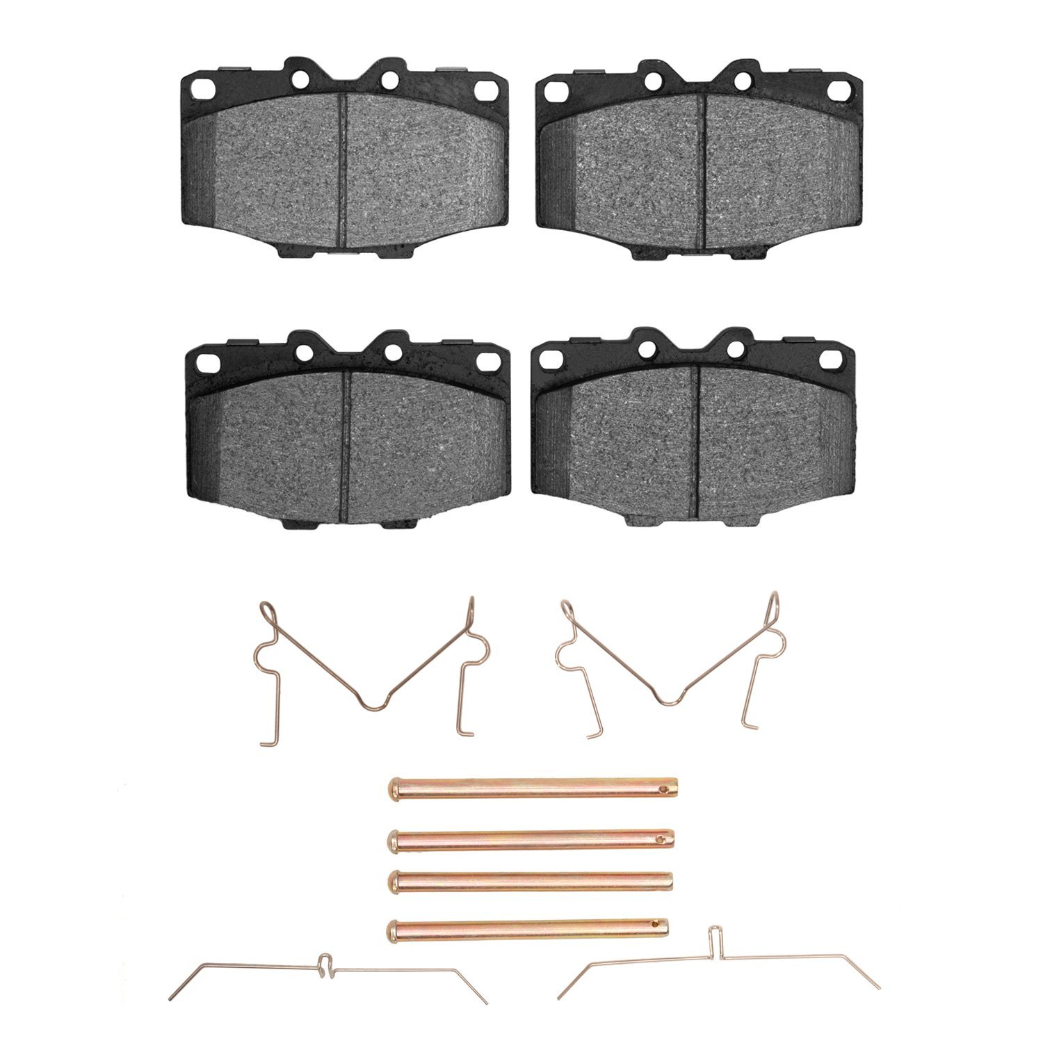 Performance Off-Road/Tow Brake Pads & Hardware Kit, 1979-1985 Lexus/Toyota/Scion, Position: Front