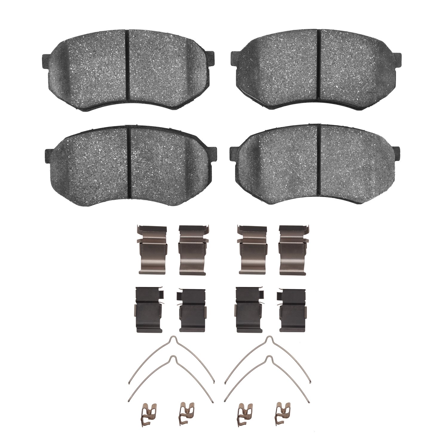 Performance Off-Road/Tow Brake Pads & Hardware Kit, 1989-2005 Fits Multiple Makes/Models, Position: Front