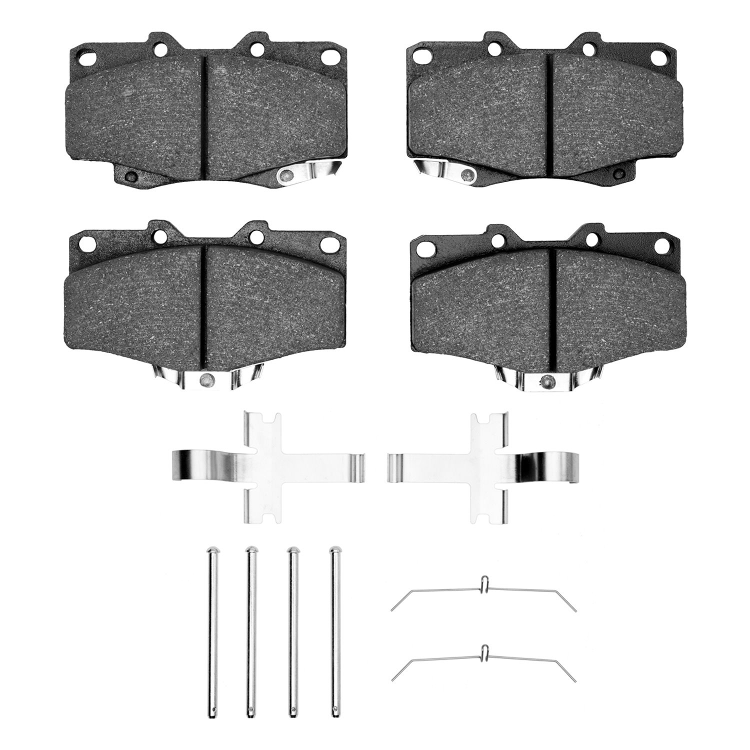 Performance Off-Road/Tow Brake Pads & Hardware Kit, 1995-2004 Lexus/Toyota/Scion, Position: Front