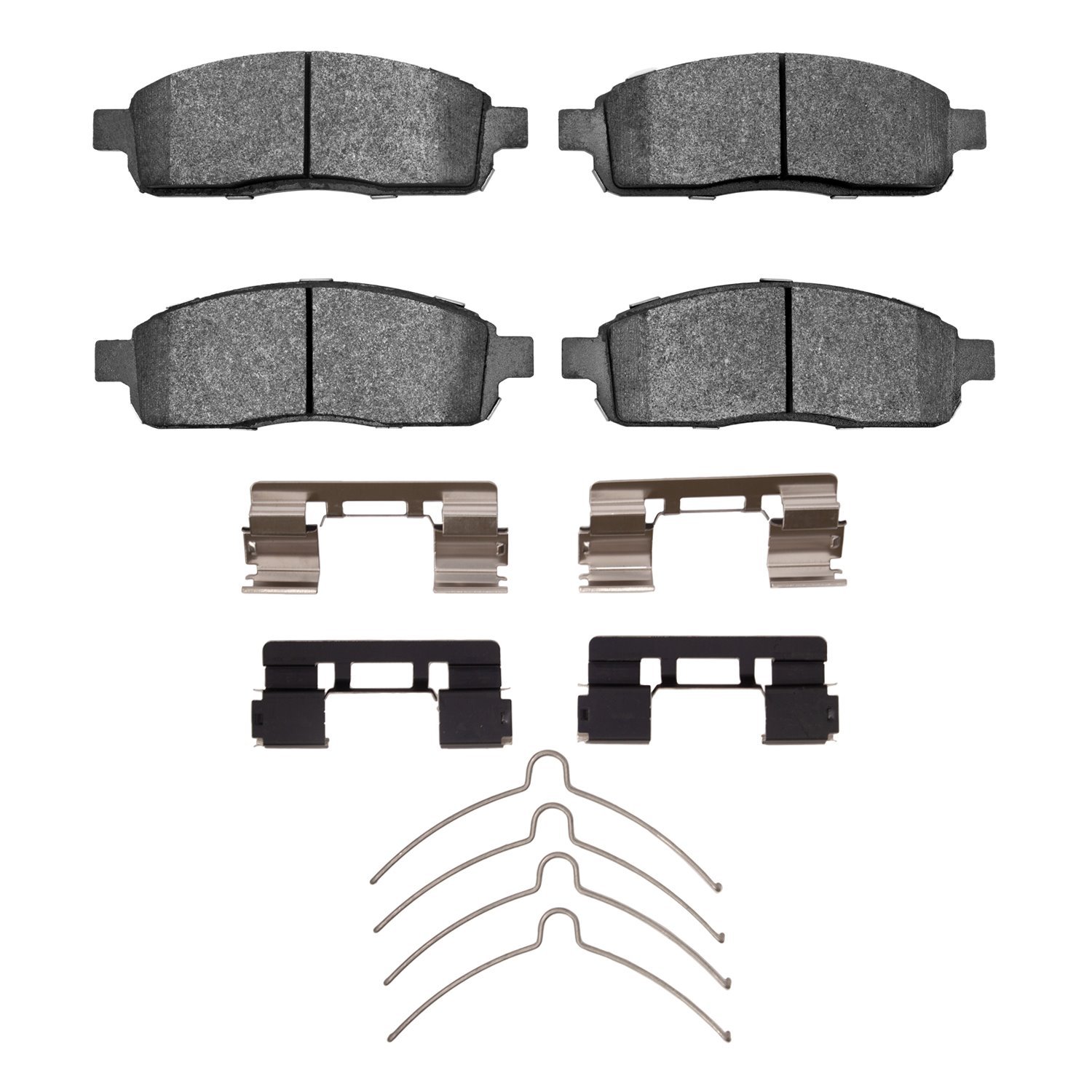 Performance Off-Road/Tow Brake Pads & Hardware Kit, 2004-2009 Ford/Lincoln/Mercury/Mazda, Position: Front