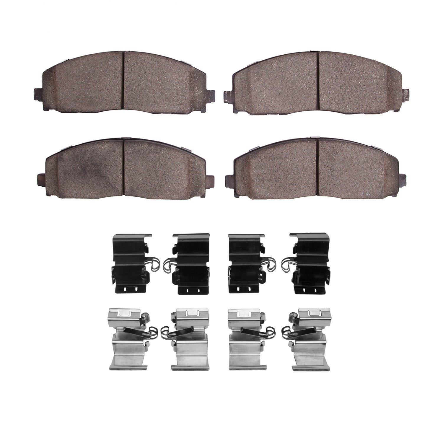 Performance Off-Road/Tow Brake Pads & Hardware Kit, Fits Select Fits Multiple Makes/Models, Position: Front