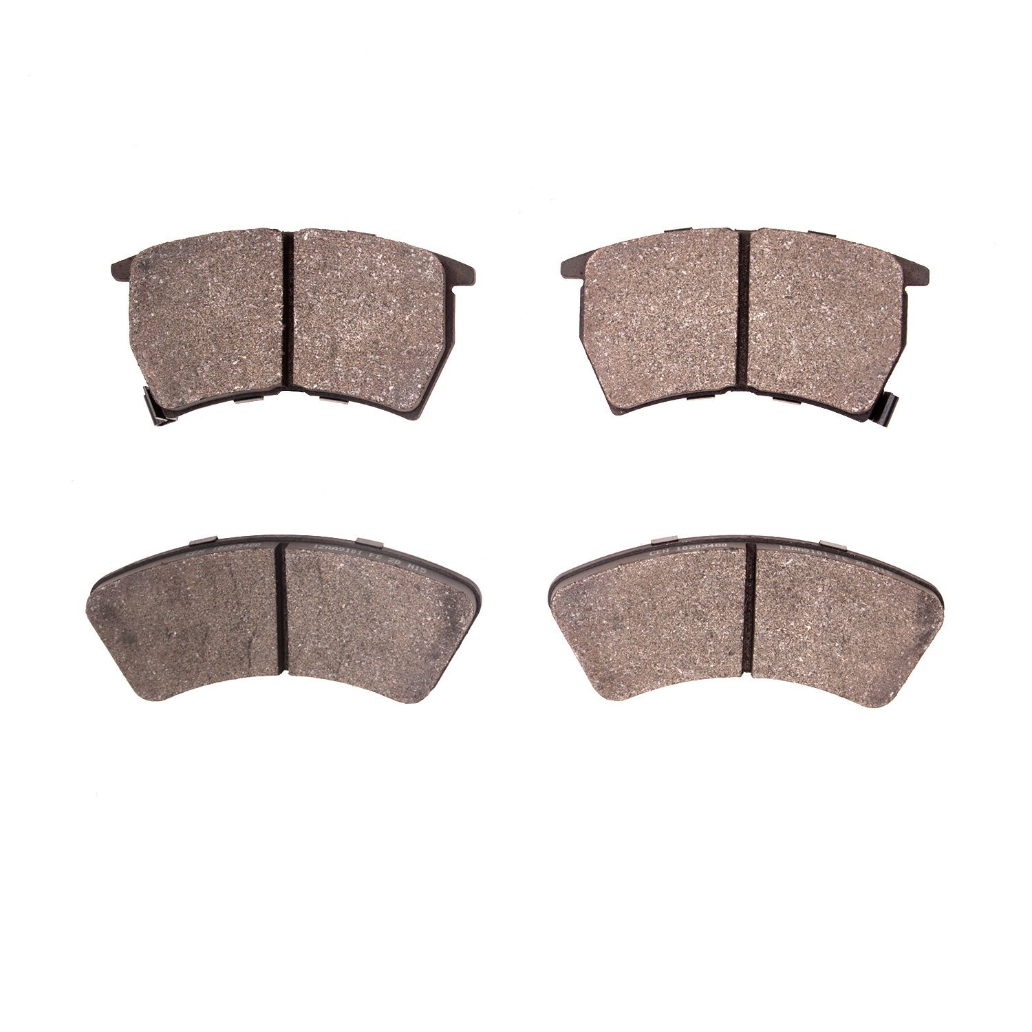 Optimum OE Brake Pads, 1987-1989 Ford/Lincoln/Mercury/Mazda, Position: Front