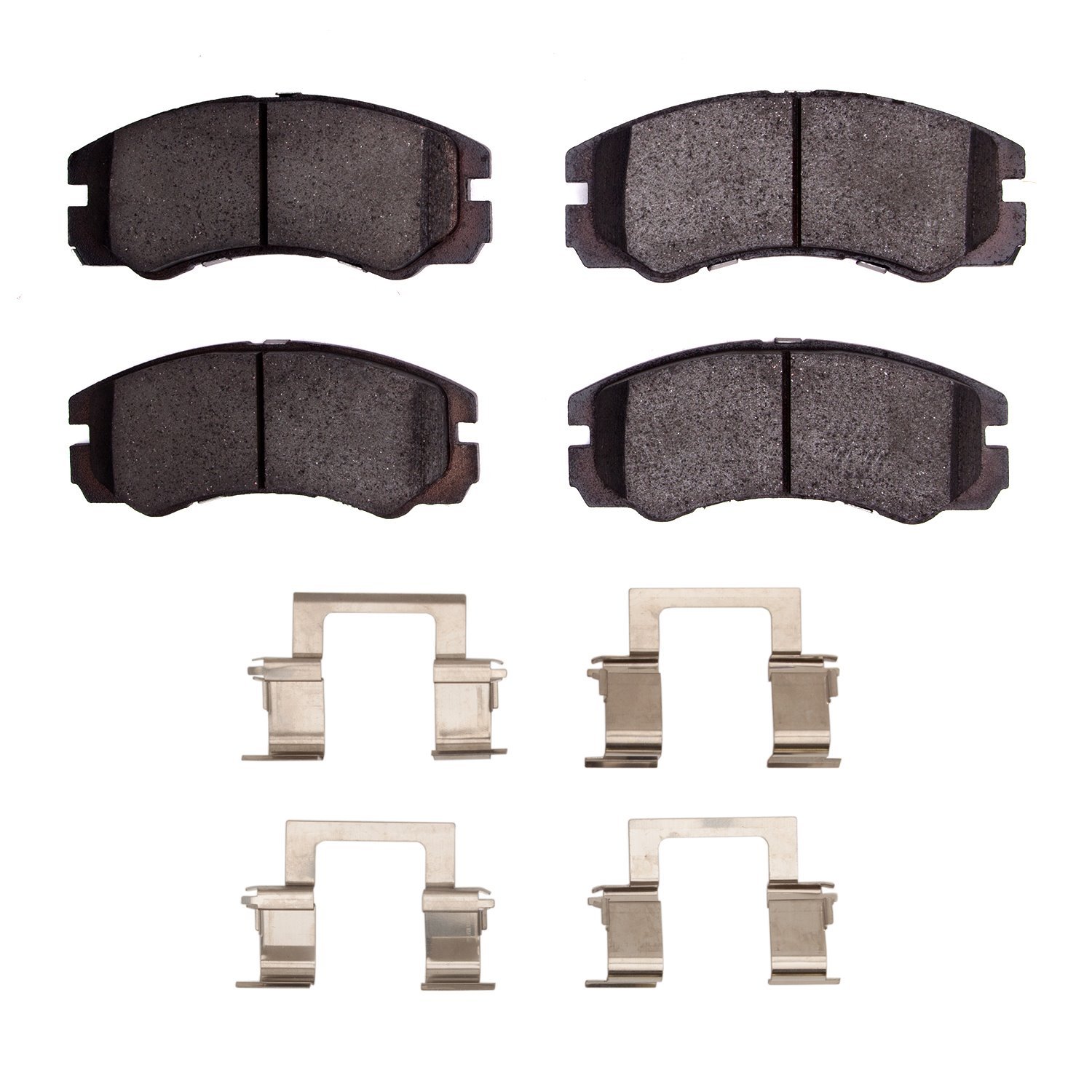 Optimum OE Brake Pads & Hardware Kit, 1992-2002 Fits Multiple Makes/Models, Position: Front