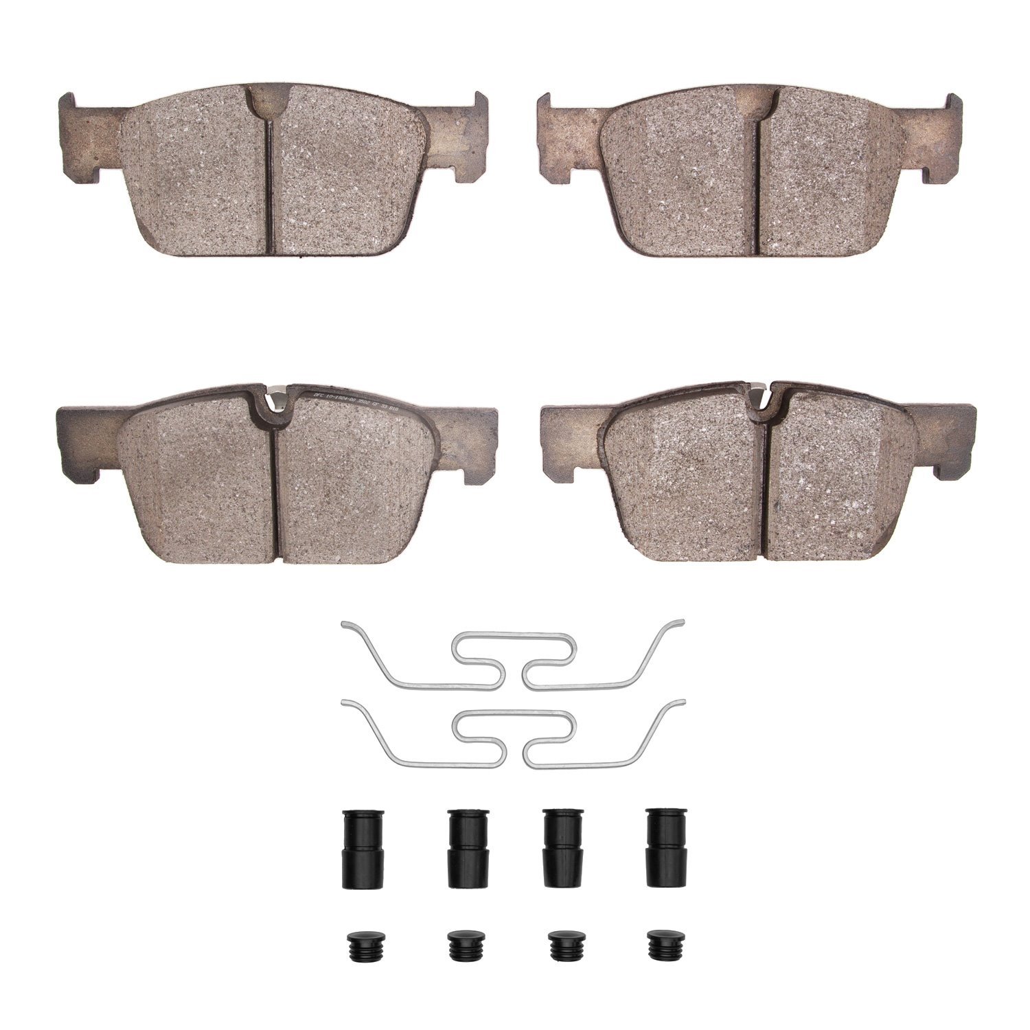 Optimum OE Brake Pads & Hardware Kit, Fits Select Volvo, Position: Front