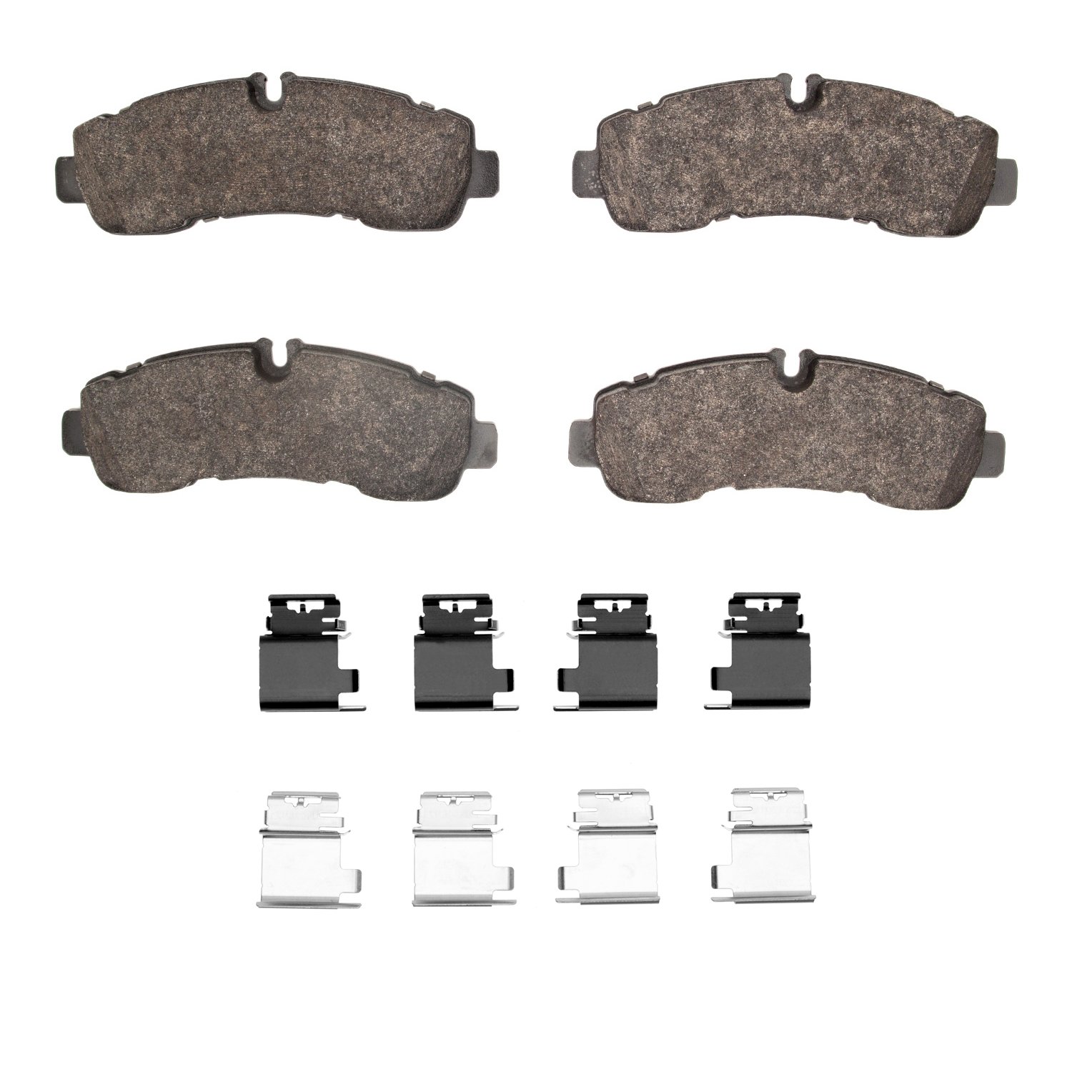 Optimum OE Brake Pads & Hardware Kit, Fits Select Ford/Lincoln/Mercury/Mazda, Position: Rear