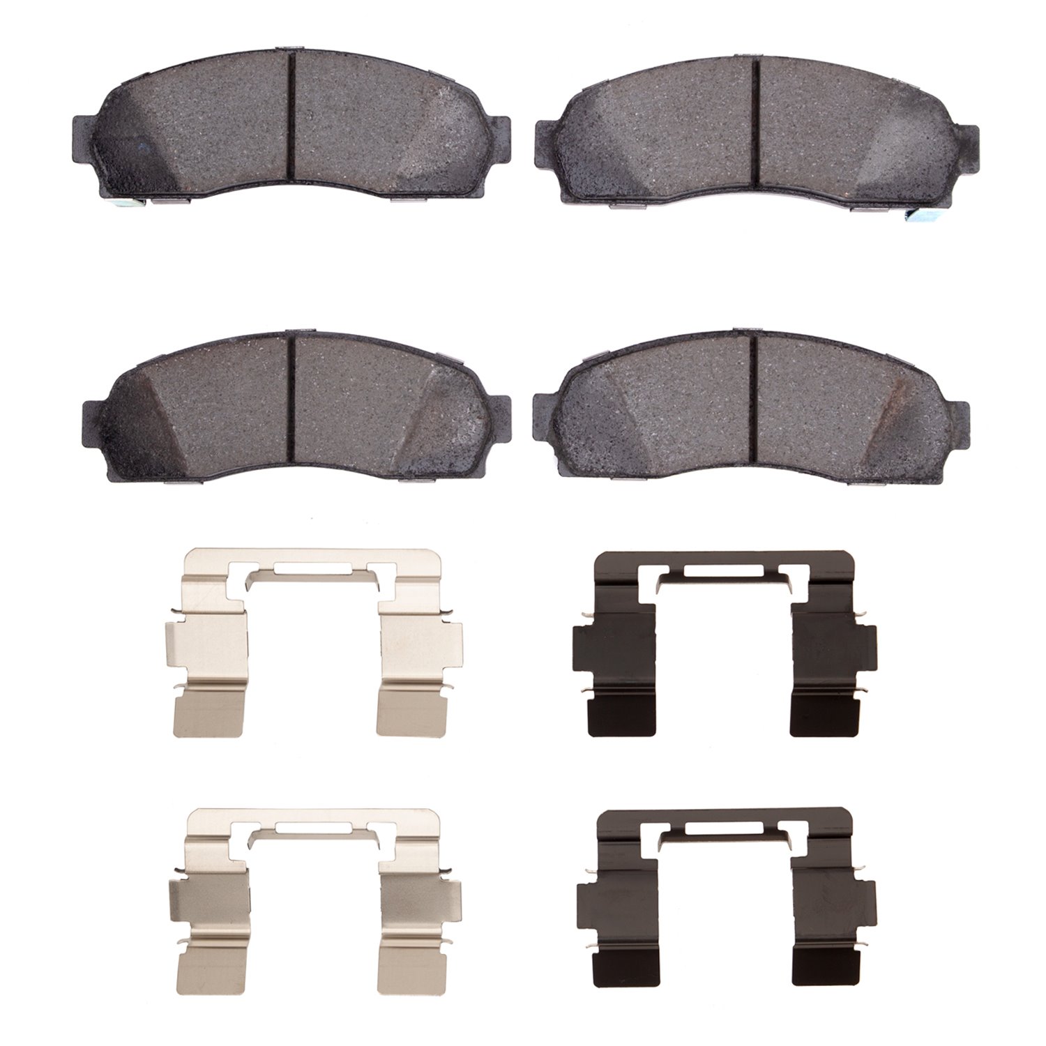 Optimum OE Brake Pads & Hardware Kit, 2003-2011 Ford/Lincoln/Mercury/Mazda, Position: Front