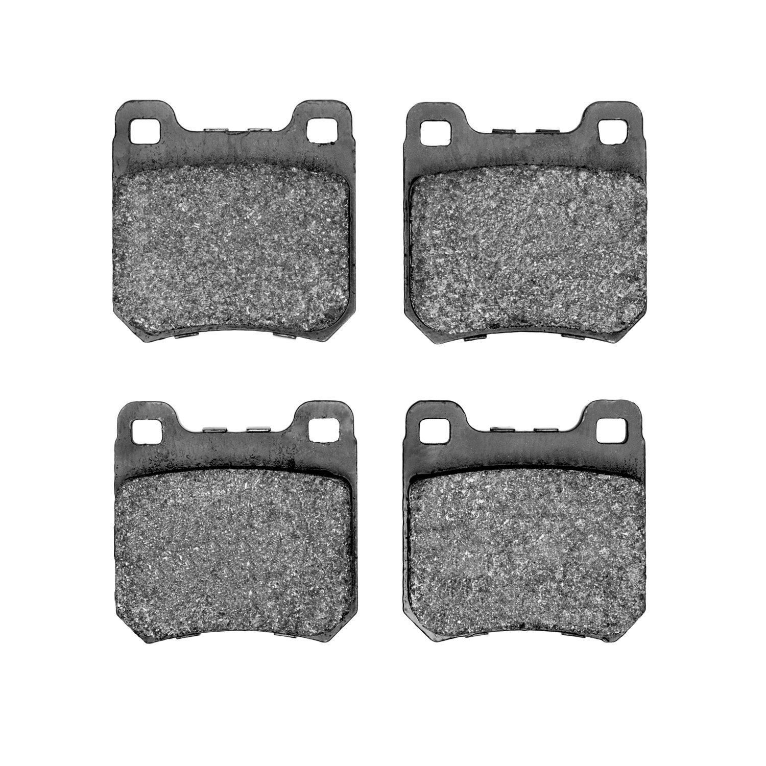 Euro Ceramic Brake Pads, 1997-2008 GM, Position: Rear