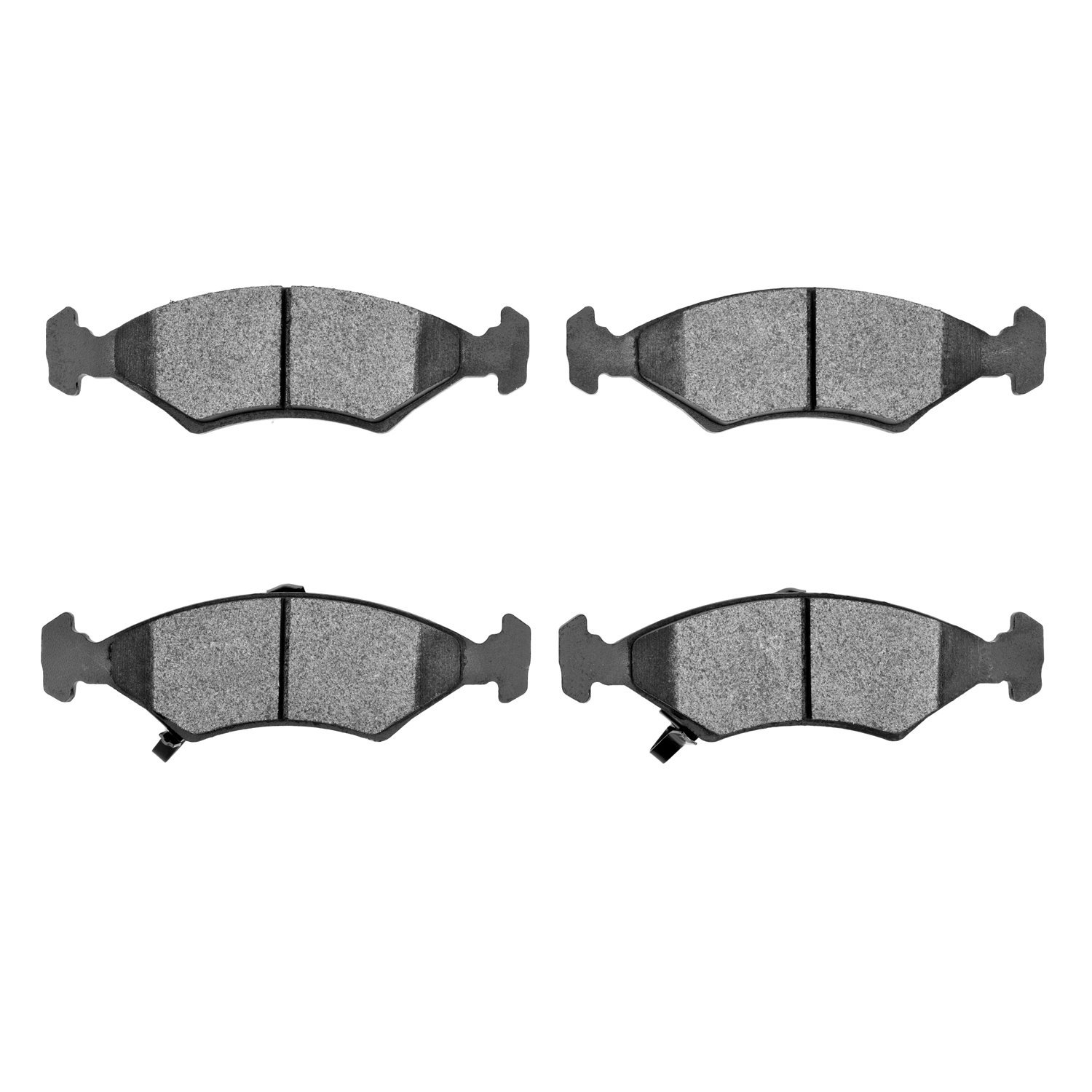 Euro Ceramic Brake Pads, 1982-2000 Fits Multiple Makes/Models, Position: Front & Rear