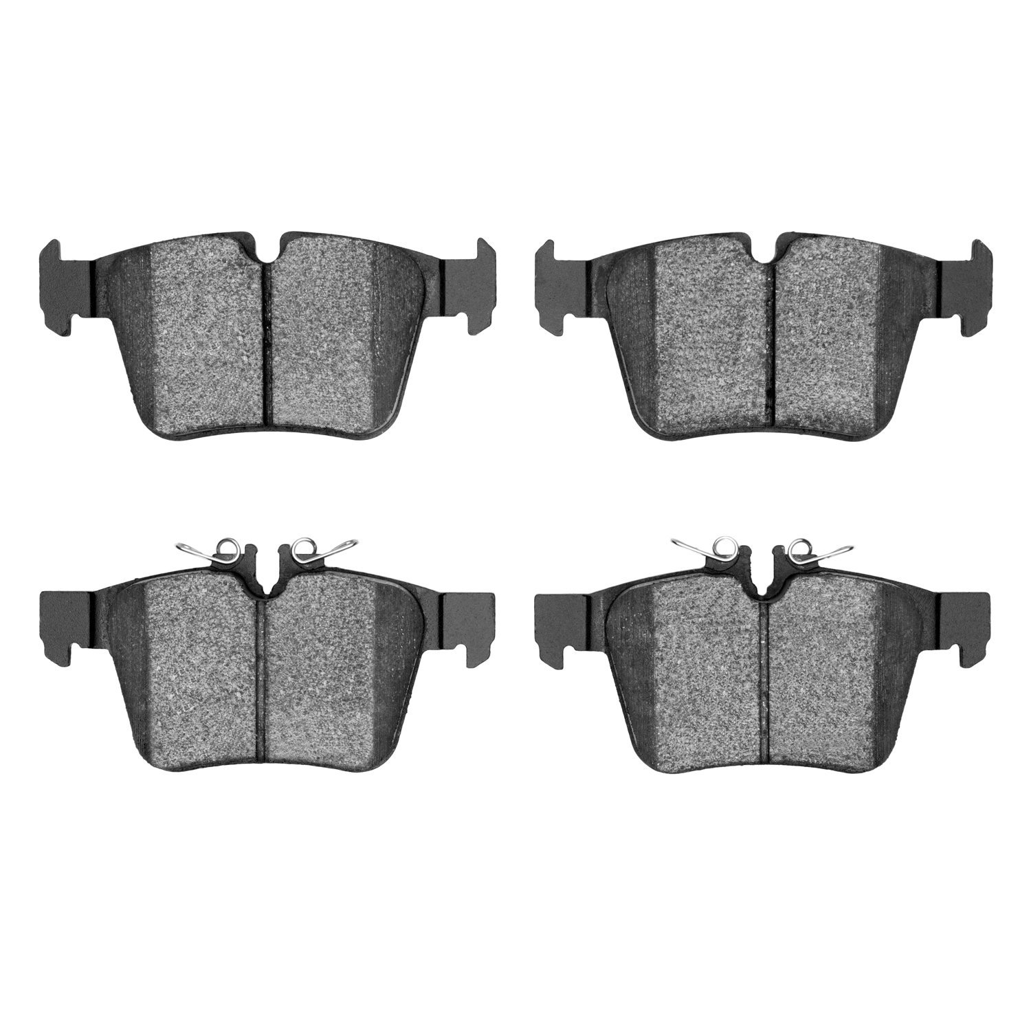 Euro Ceramic Brake Pads, Fits Select Mercedes-Benz, Position: Rear